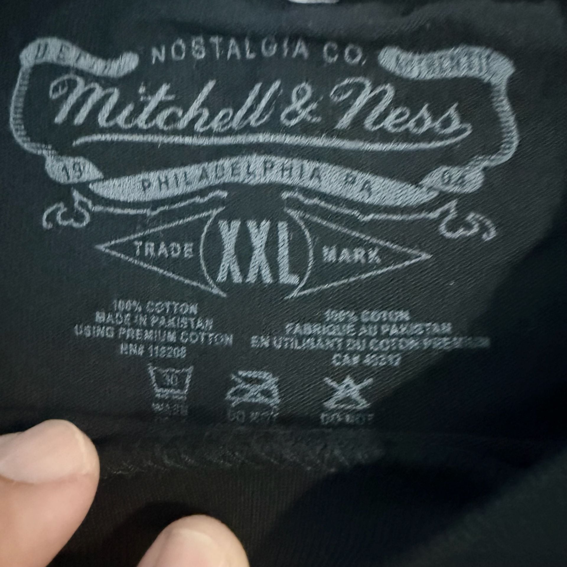 Mitchell & Ness San Francisco 49ers Jerry Rice T-Shirt Size XXL Black 4