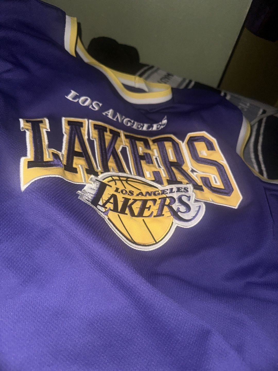 NBA Los Angeles Lakers Jersey Purple 1