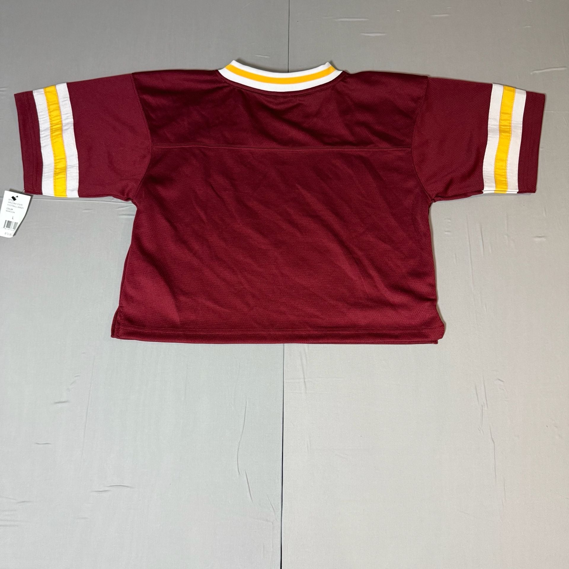 Hype and Vice Arizona State Football Jersey Size L Maroon Crop Top 7