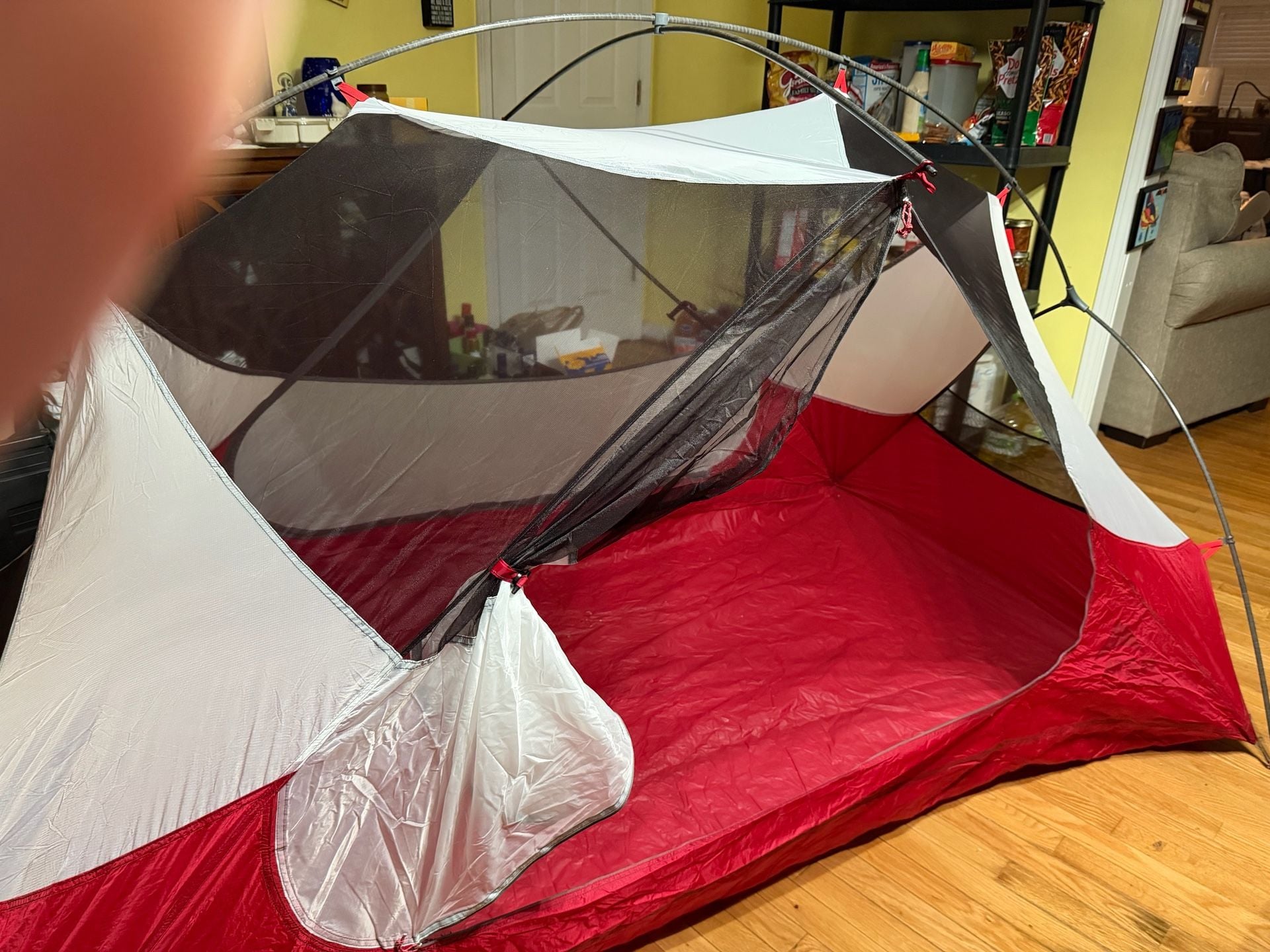 MSR Hubba Hubba NX Tent Size 2P Red 4