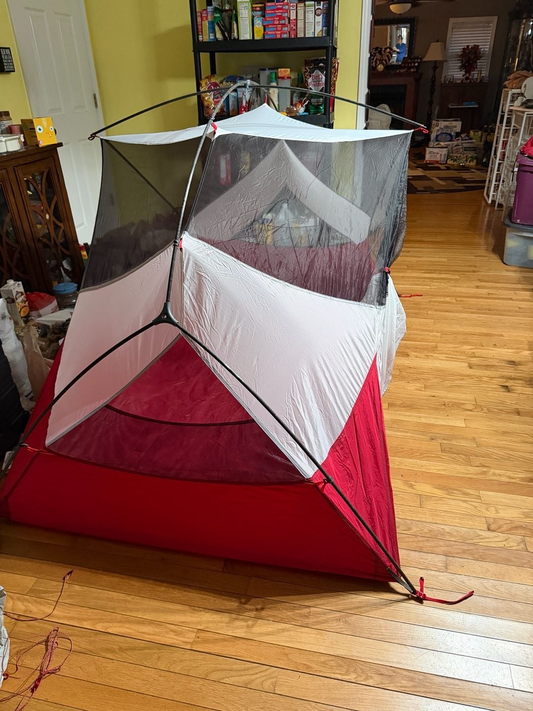 MSR Hubba Hubba NX Tent Size 2P Red 5