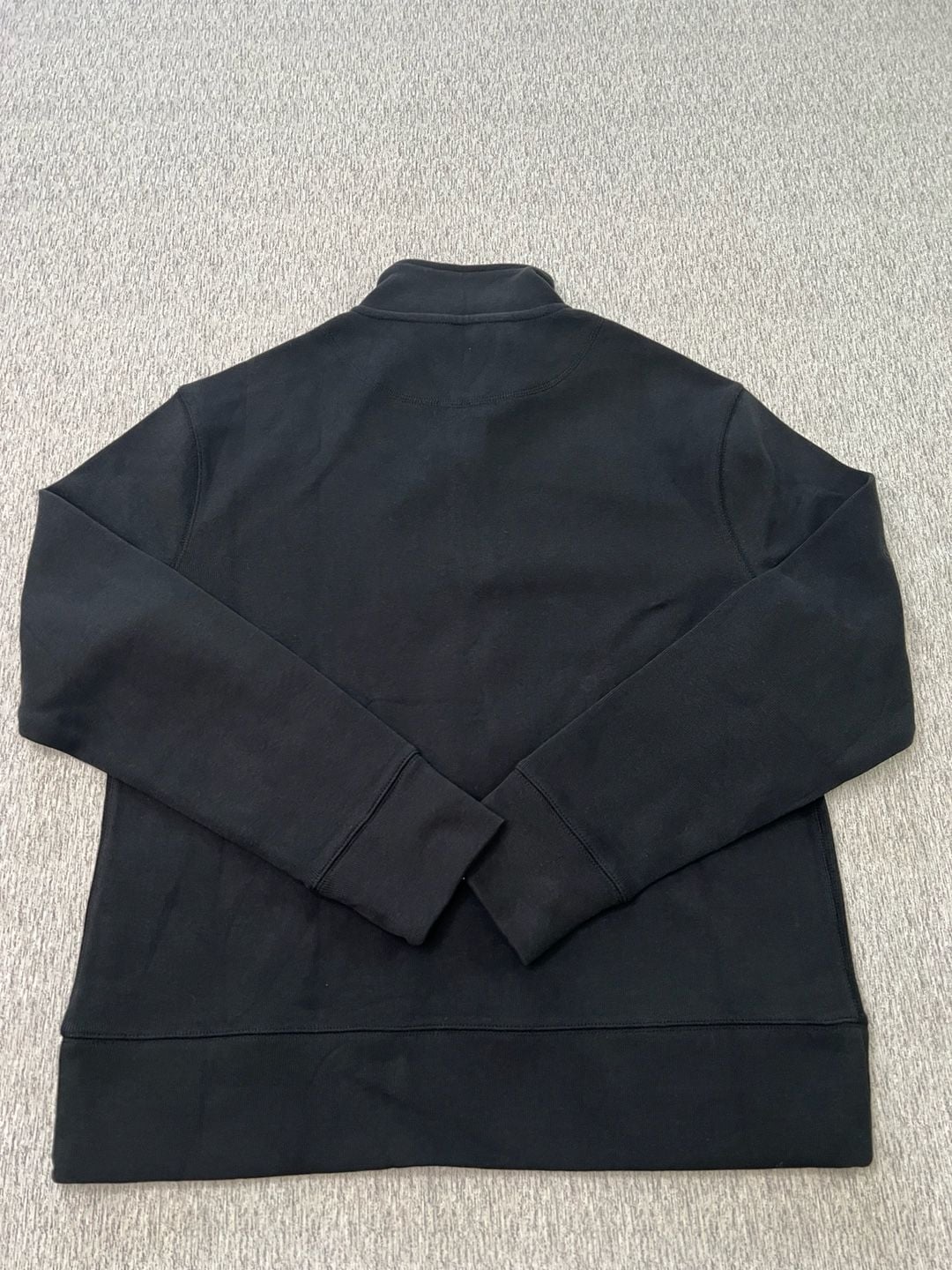 Banana Republic Men’s 1/4 Zip Pullover Sweatshirt Black Size M NWT 7