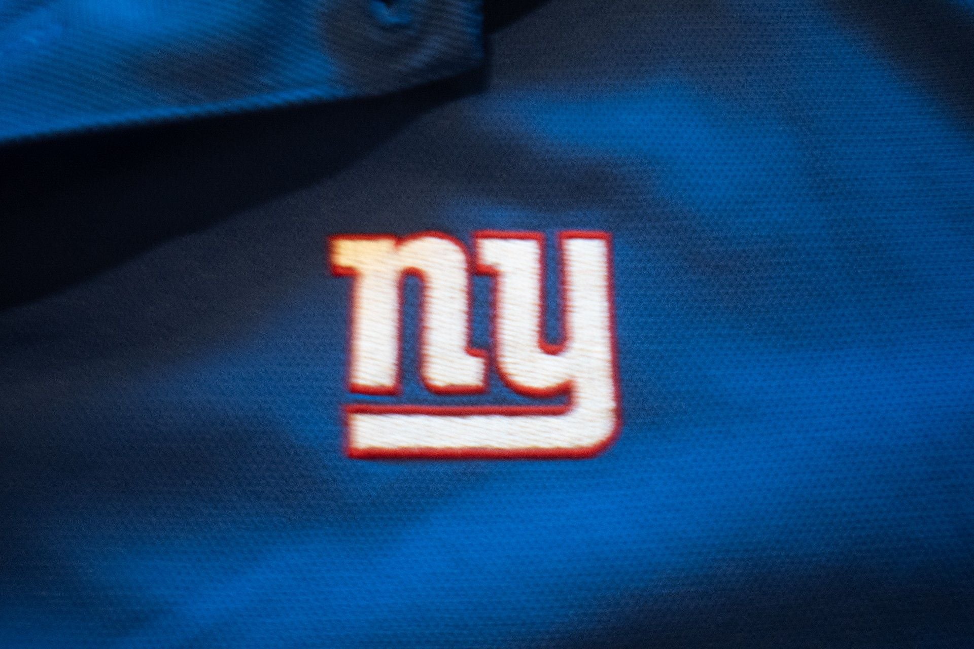 Reebok New York Giants Polo Size XL Blue Gray NFL Golf Shirt 4