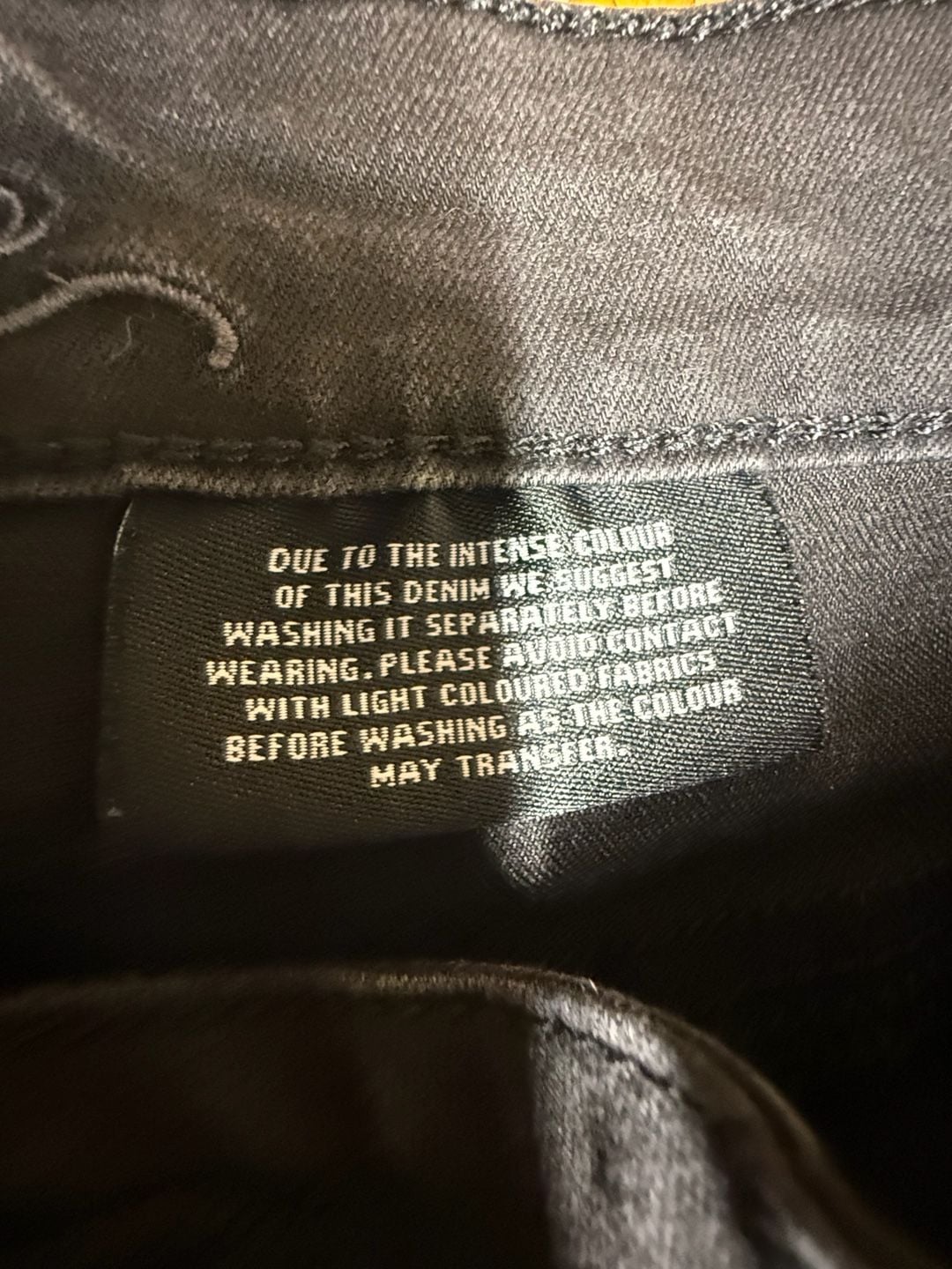 Buffalo David Bitton Jeans Size 12 x 30 Black Denim Pants 4
