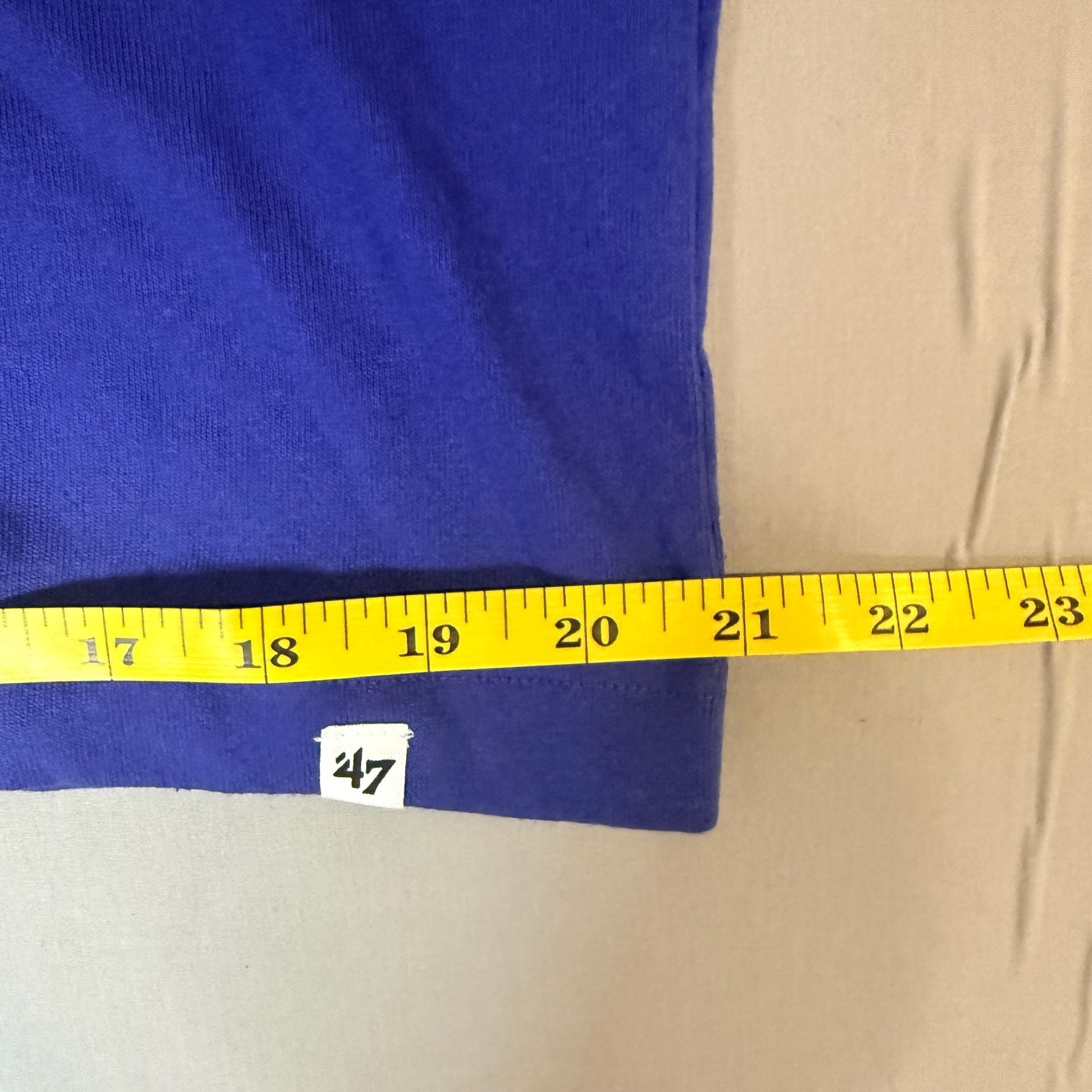 47 Brand New York Giants Football T-Shirt Size Medium Blue Graphic Tee 7