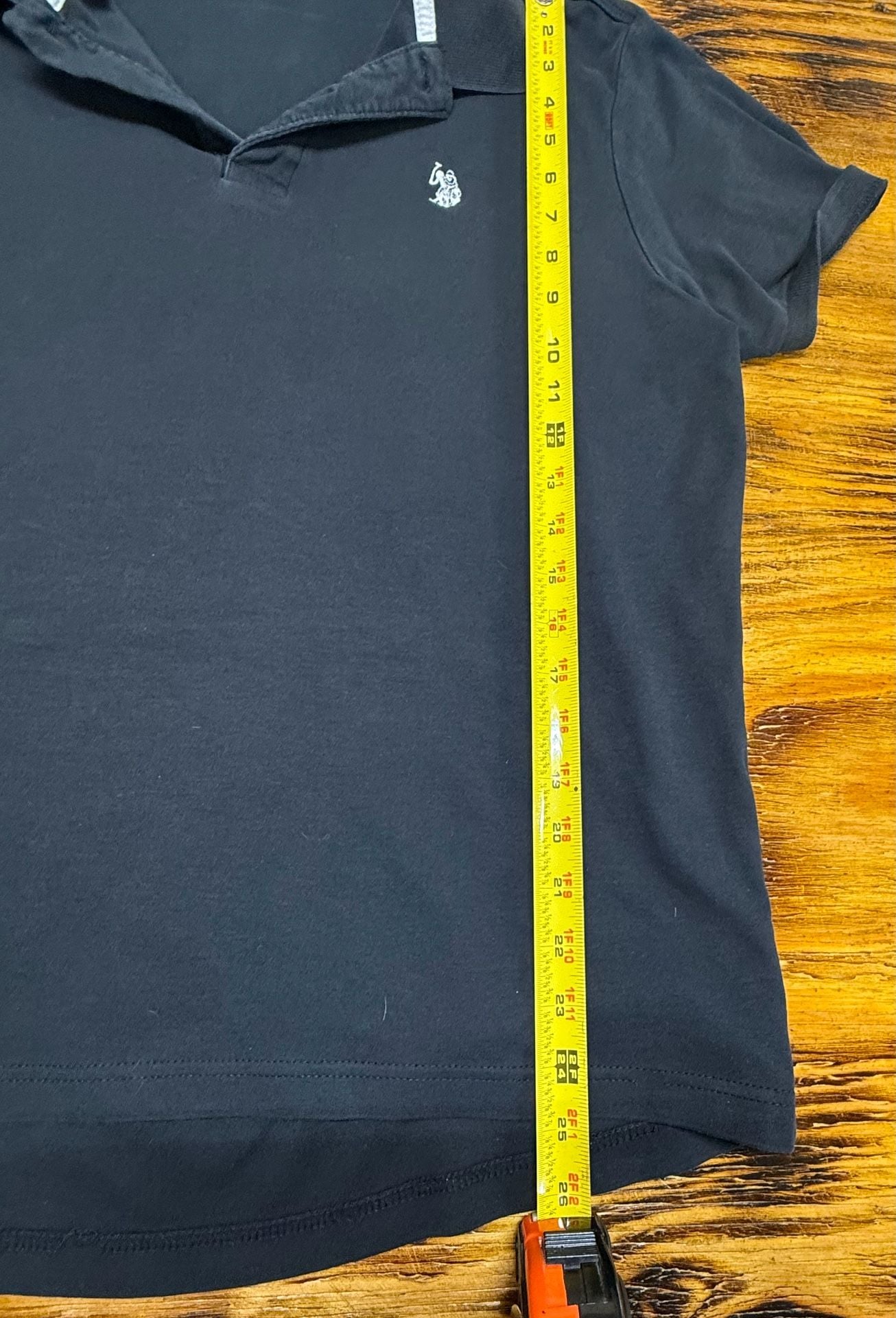 U.S. Polo Assn. Luxury Feel Polo Shirt Size M Black Cotton 6