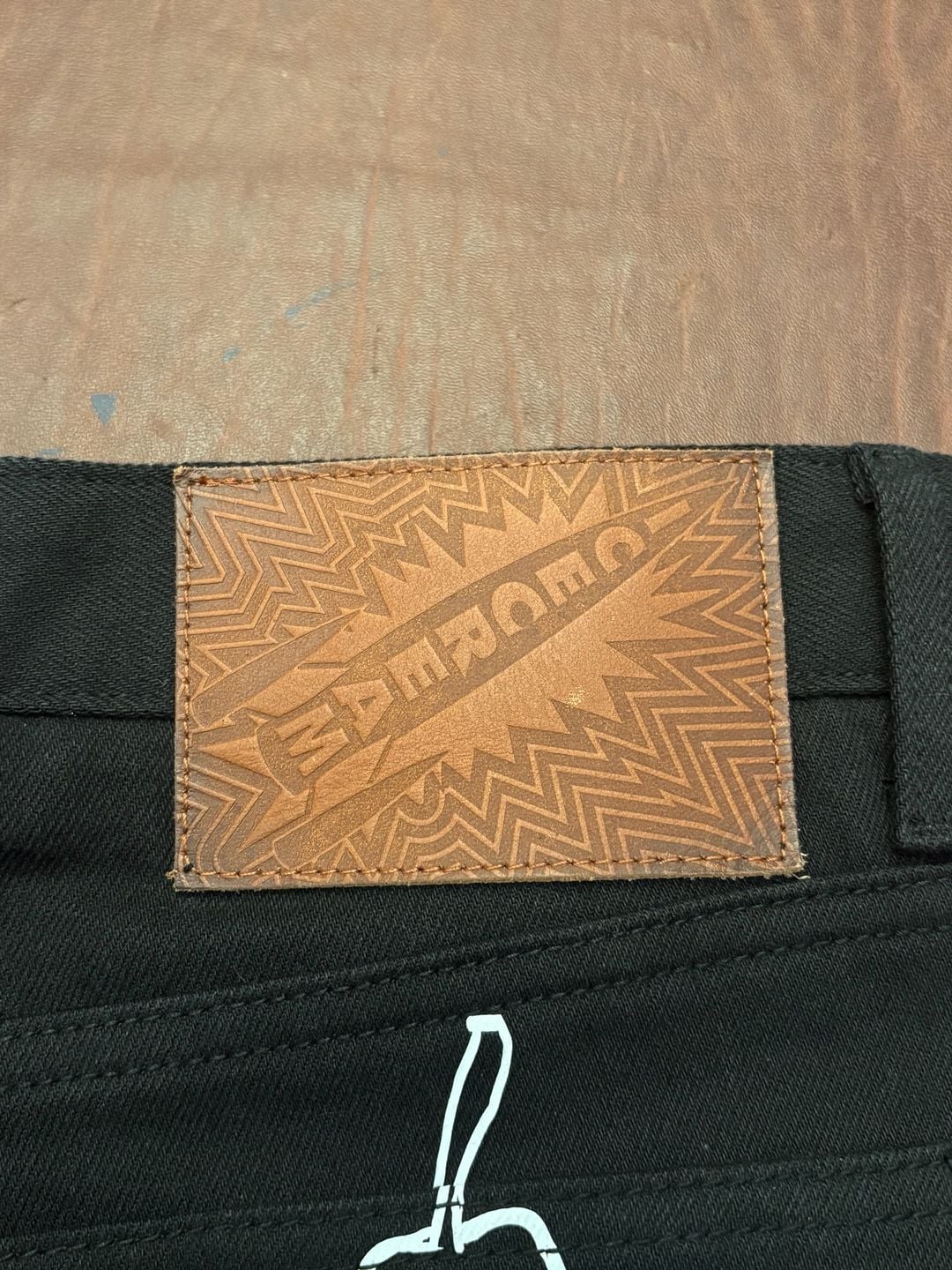 Billionaire Boys Club Icecream Jeans Size 34 Black Cone Graphic 7