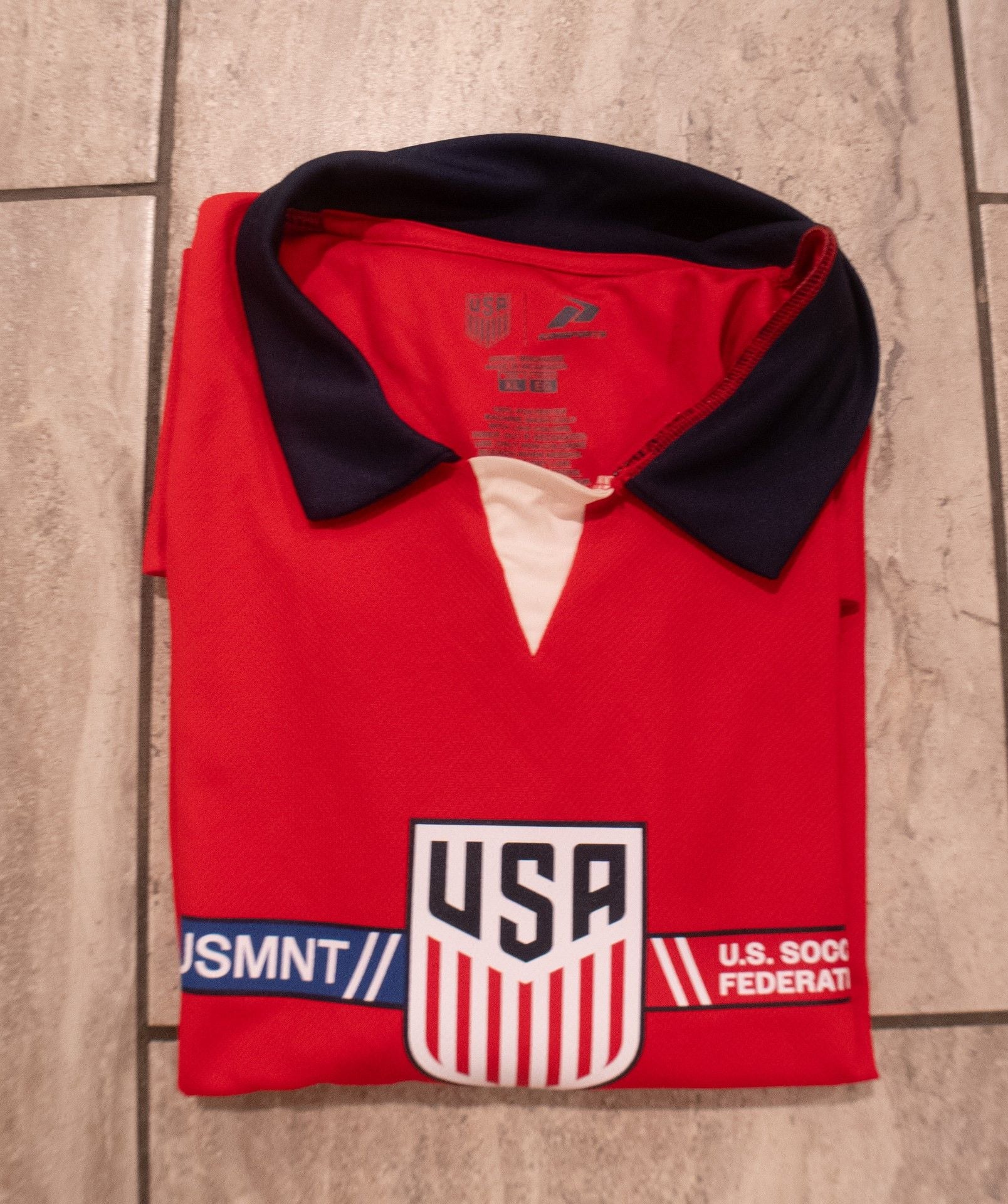 icon sports USmnt USA soccer federation polo size XL red 7