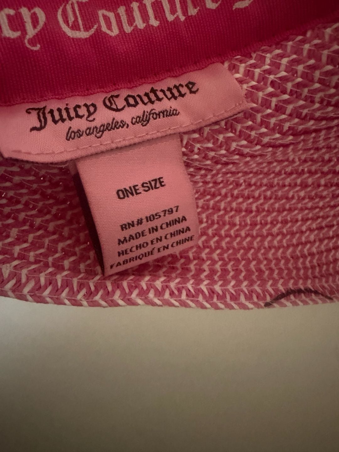 Juicy Couture Visor One Size 5