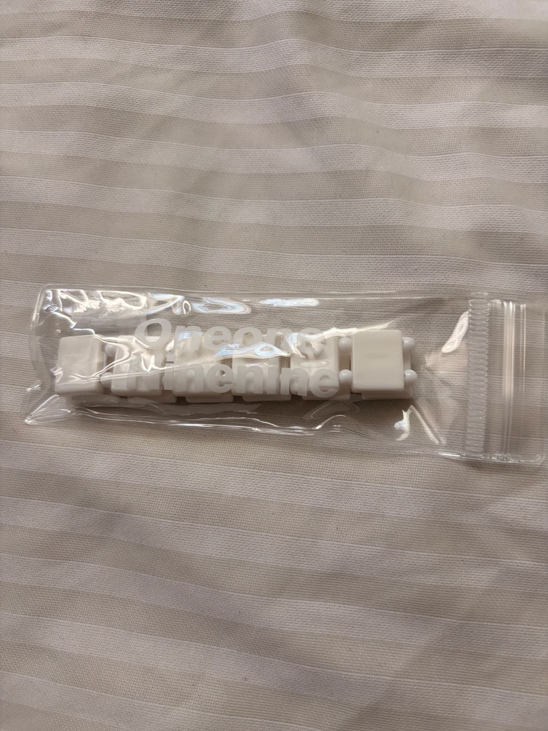 OneNineNine White PVC Around The World Bracelet 1