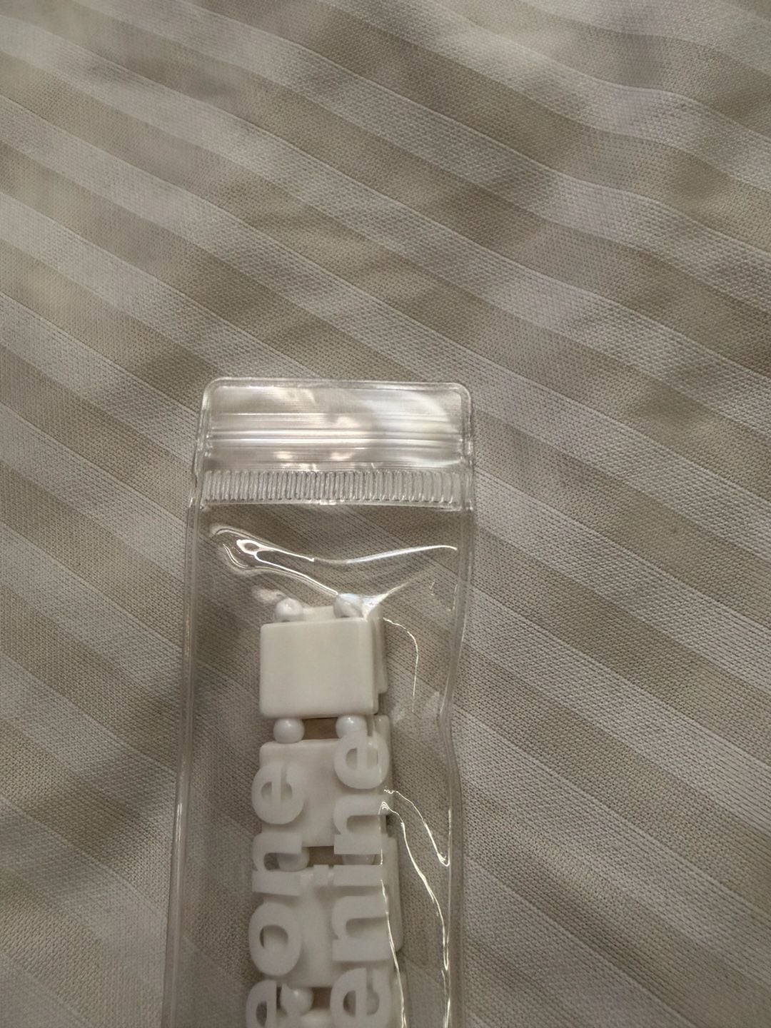 OneNineNine White PVC Around The World Bracelet 4