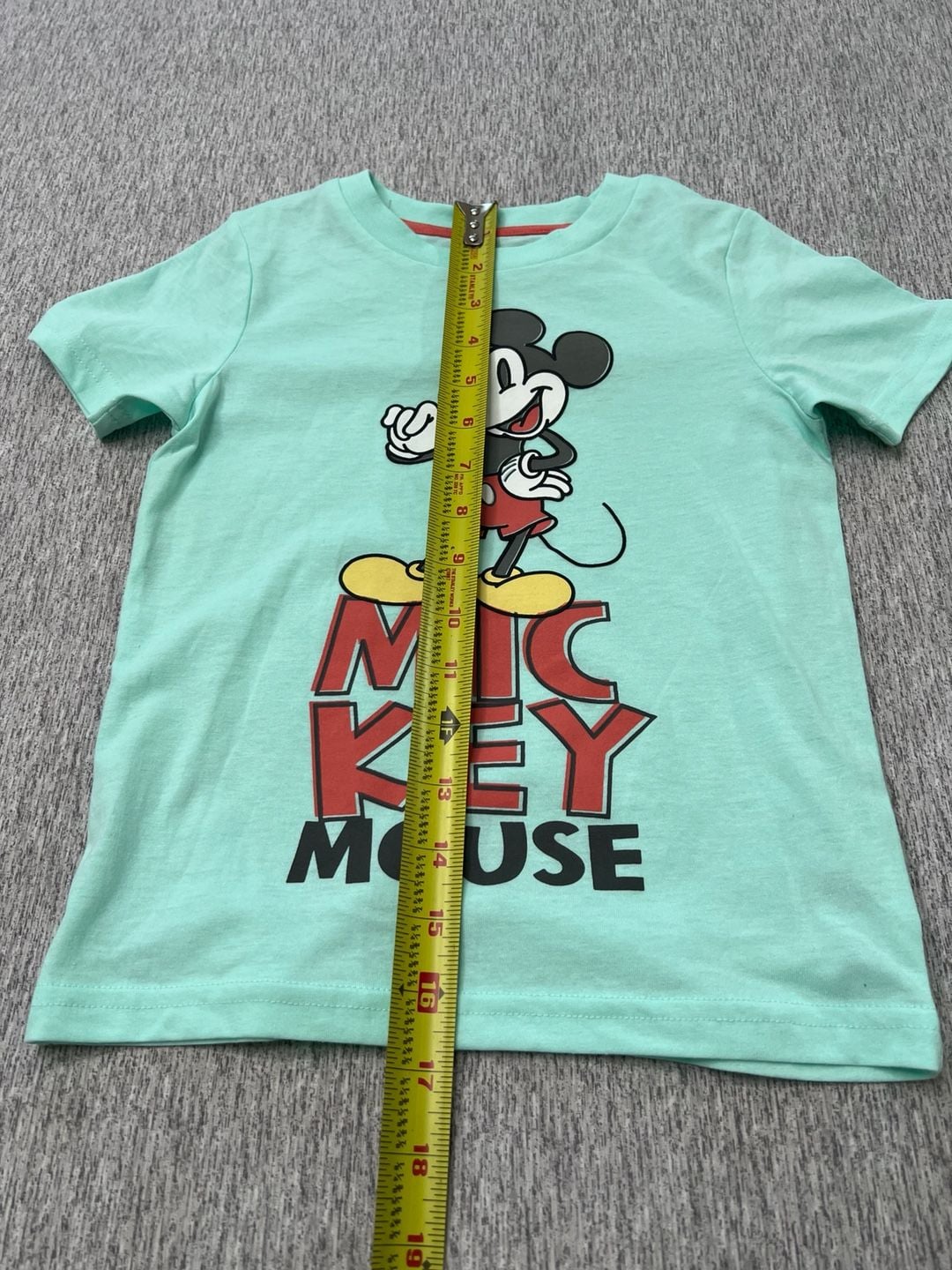 Disney Mickey Mouse Kids 2-Piece Denim Jacket & T-Shirt Set Size 5 NWT. 10