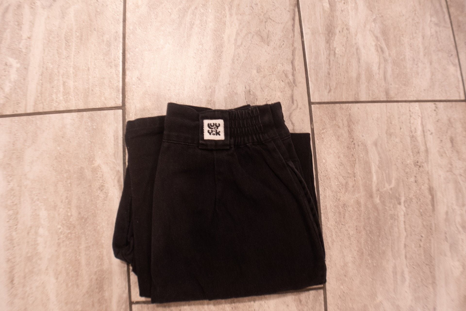 Lucy And Yak Trousers Size W28/R Black Pleated Pants 5