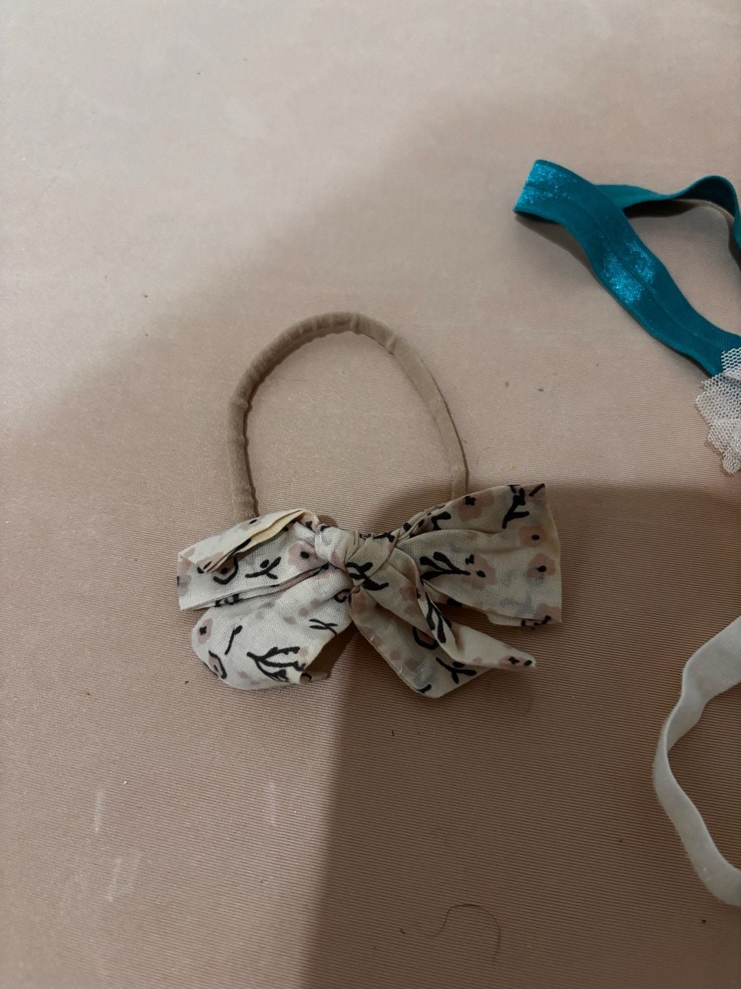 Baby Girl Bows And Flower Headbands Set Lot Of 8 3