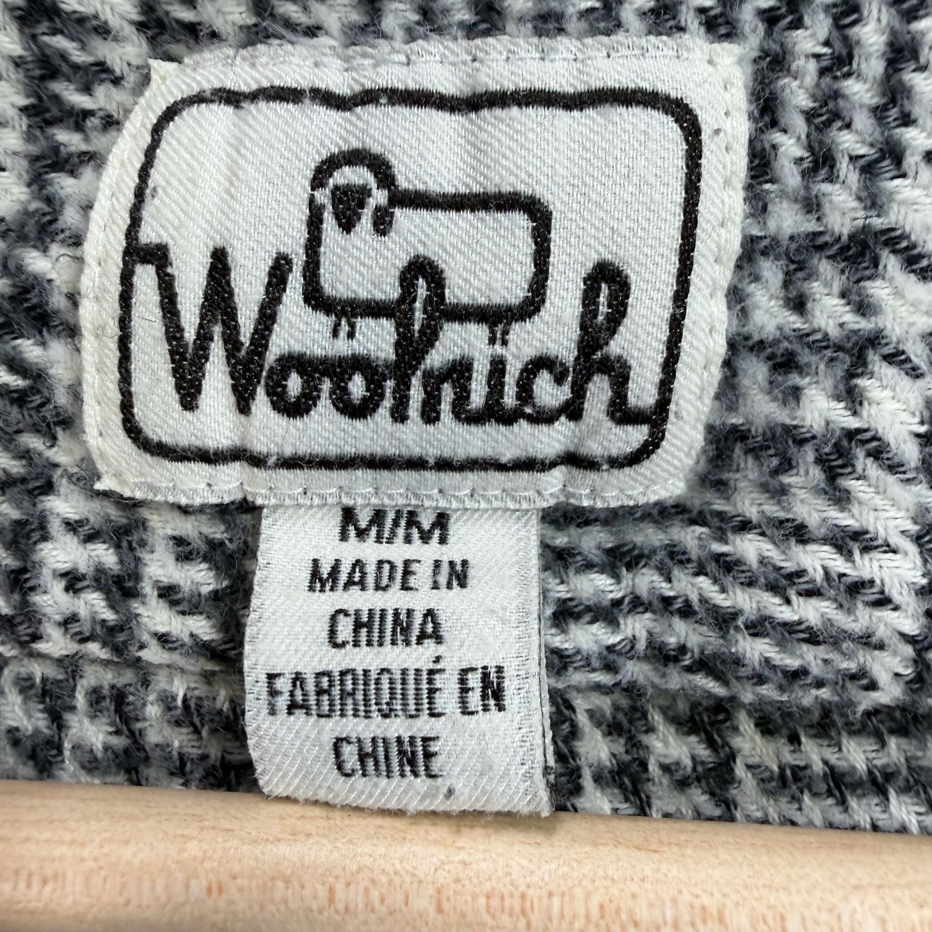 Woolrich Plaid Long Sleeve Button Down Shirt Size L 4