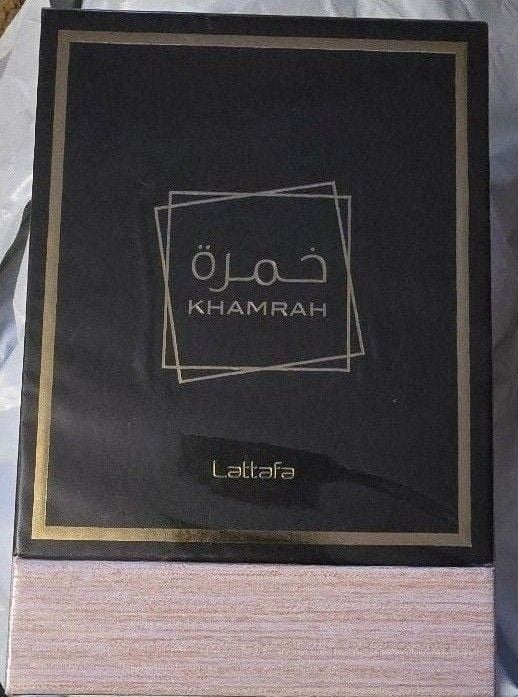 Lattafa Khamrah Eau De Parfum 3.4 Fl Oz Unisex Spray 1