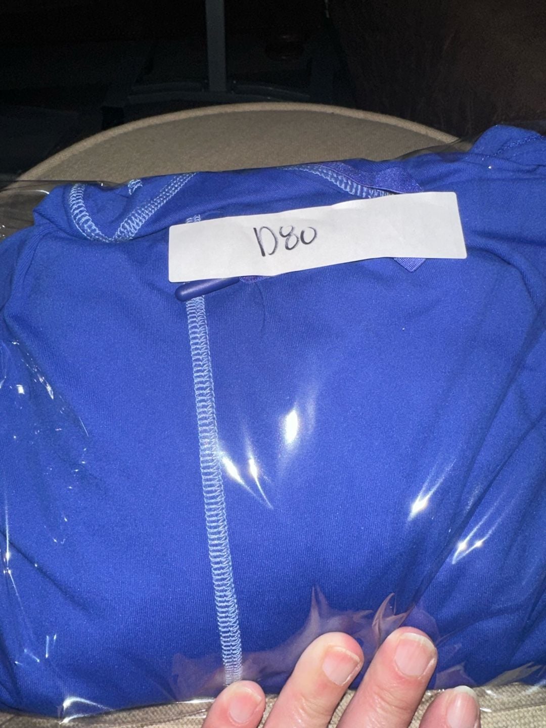 Kirkland Signature Athletic Hoodie Size Medium women’s Blue 6