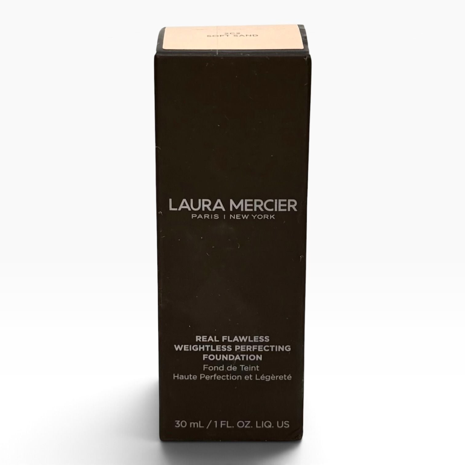 Laura Mercier Real Flawless Foundation 2C2 Soft Sand 1oz New Sealed 5