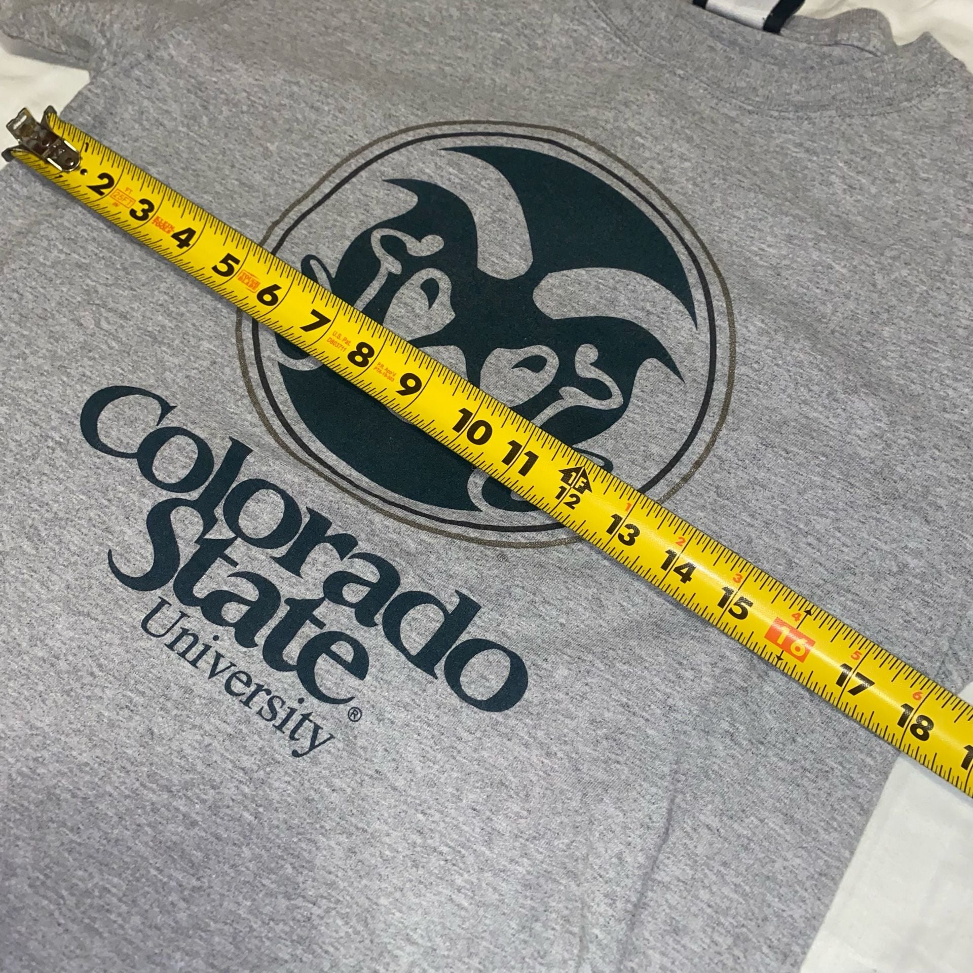 JanSport Colorado State University T-Shirt Size S Gray 6