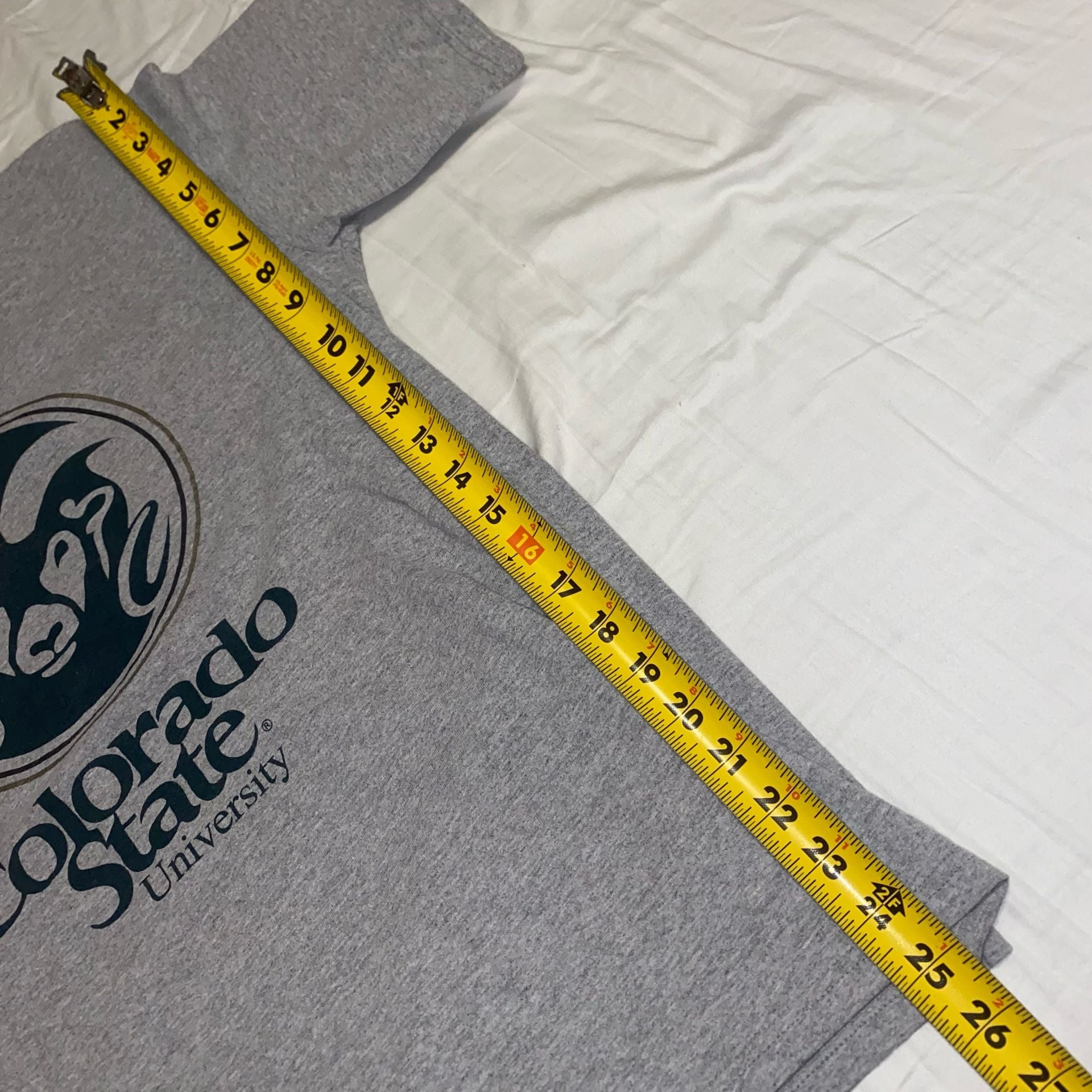 JanSport Colorado State University T-Shirt Size S Gray 7