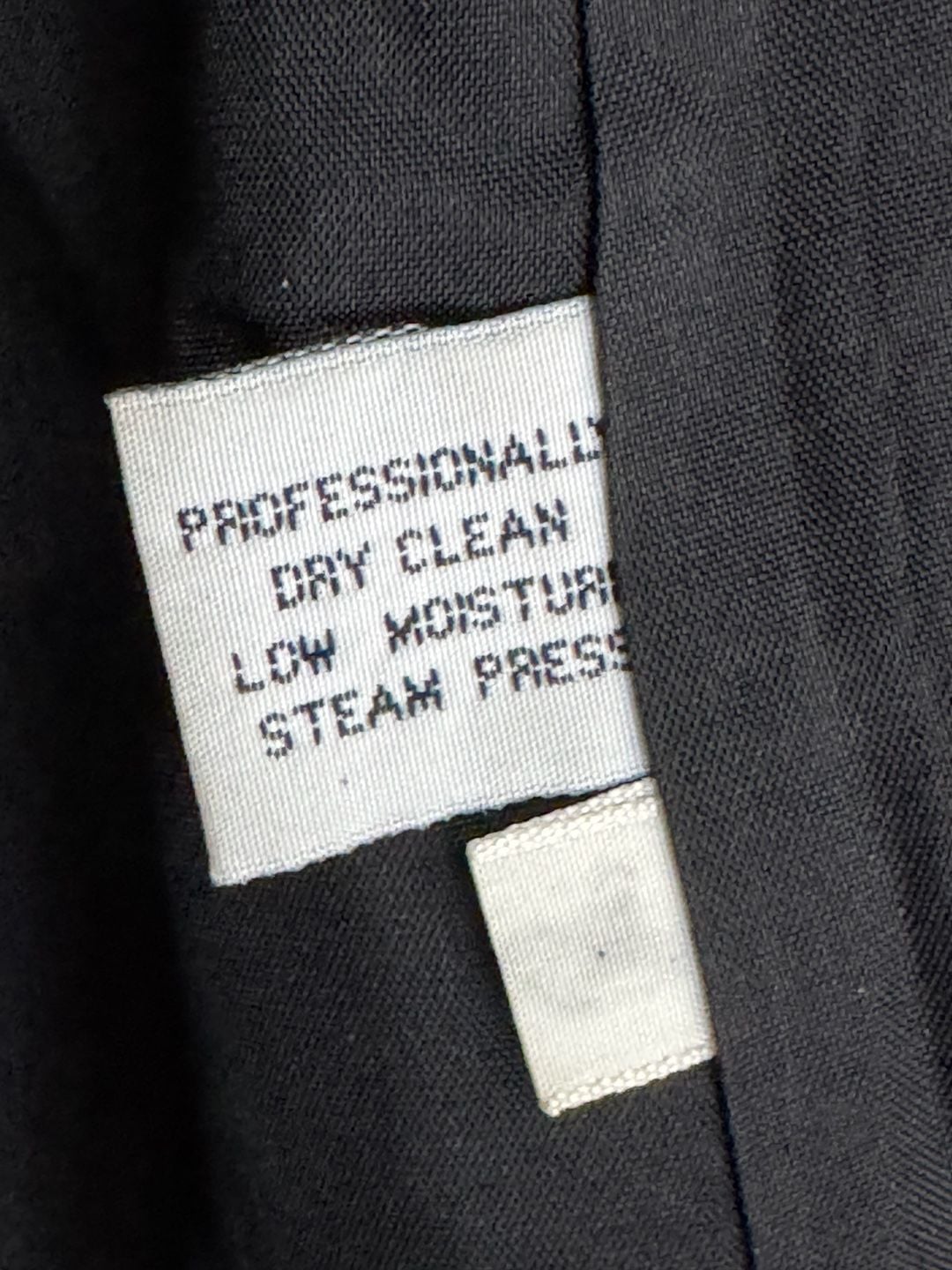 Herman Kay Petite Herringbone Wool Coat Black White 9