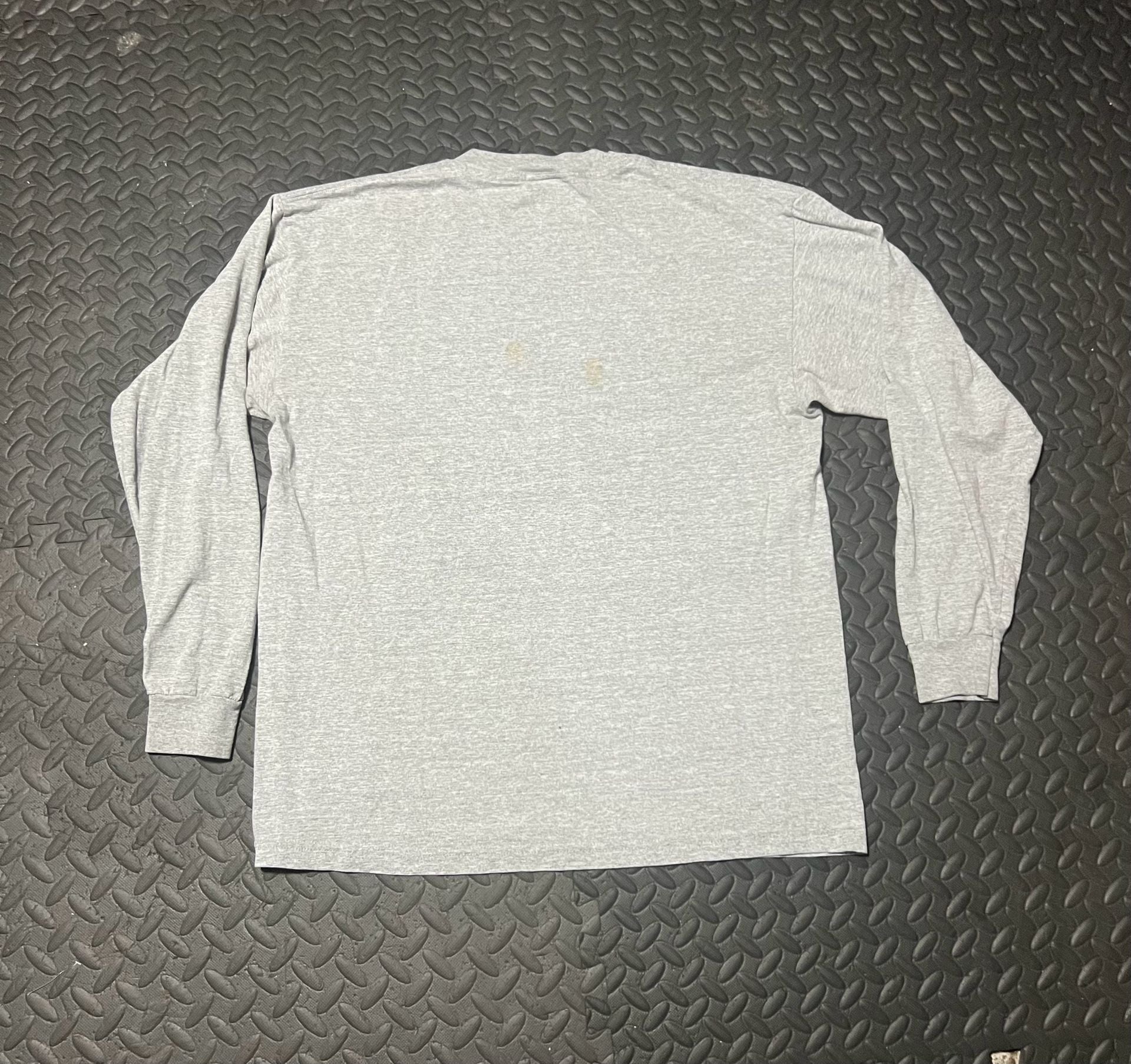 Alstyle Apparel & Activewear Wisconsin Long Sleeve Shirt Size Large Gray 4