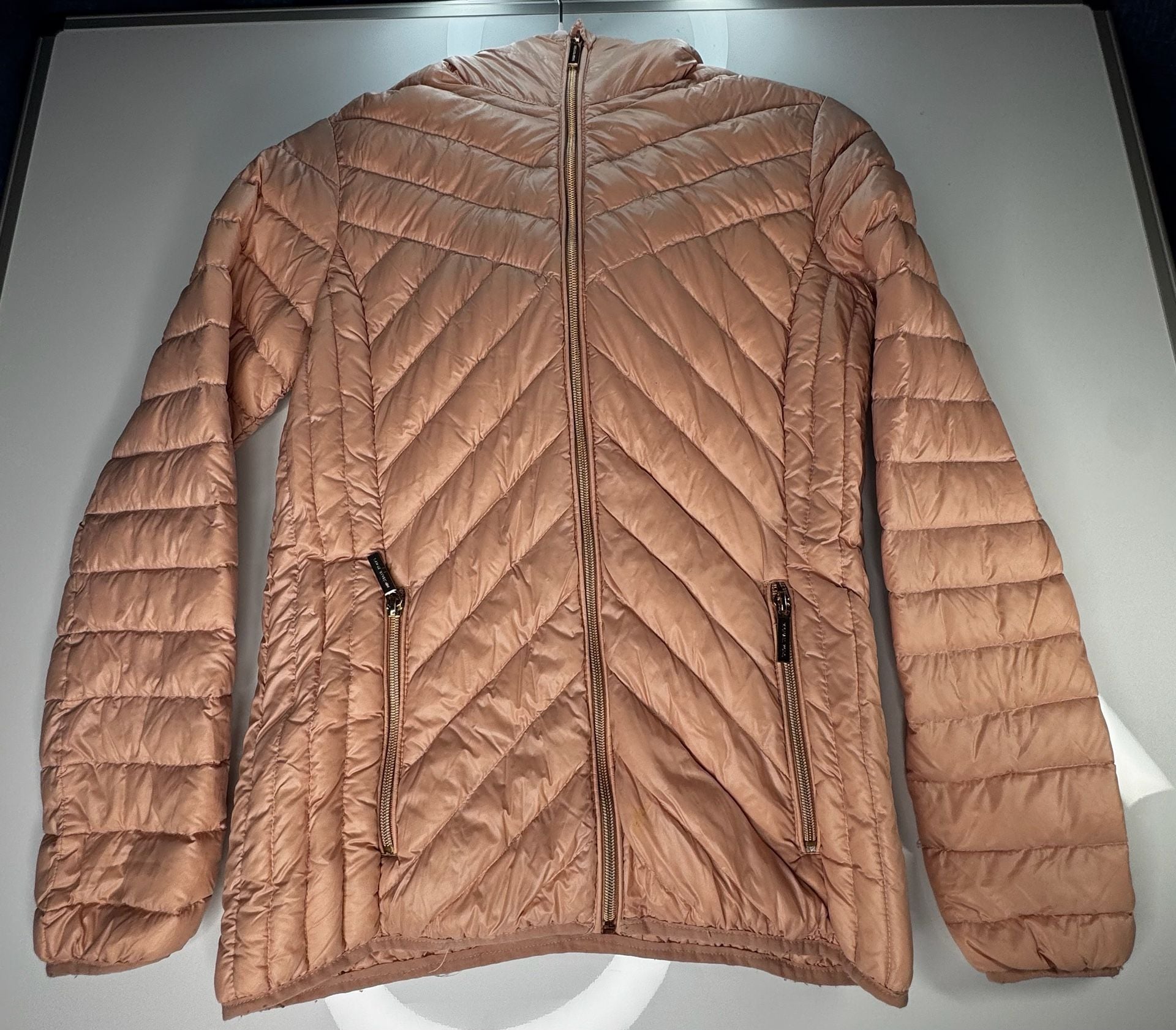 Michael Michael Kors Packable Down Fill Jacket Size S Pink 2