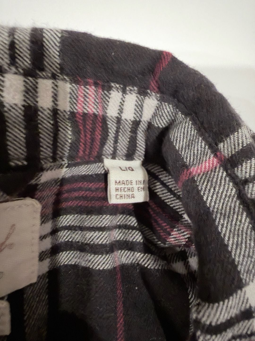 Weatherproof Vintage Plaid Flannel Shirt Size Large 3