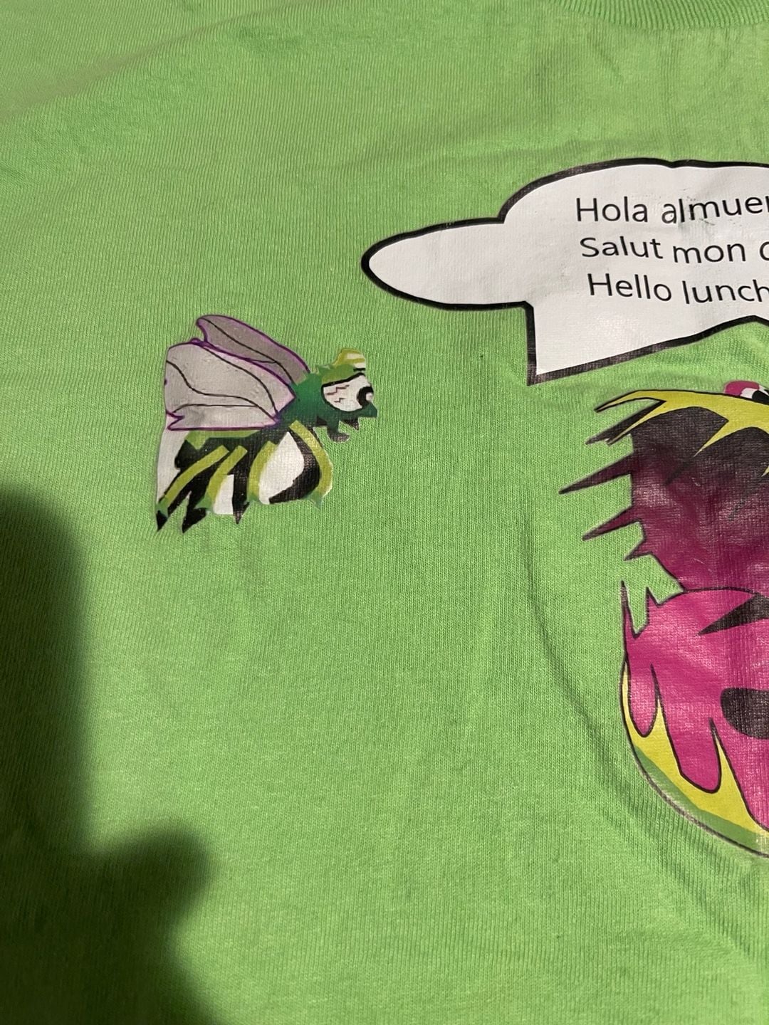 Venus Flytrap Carnivorous Plant Graphic T-Shirt Green 7