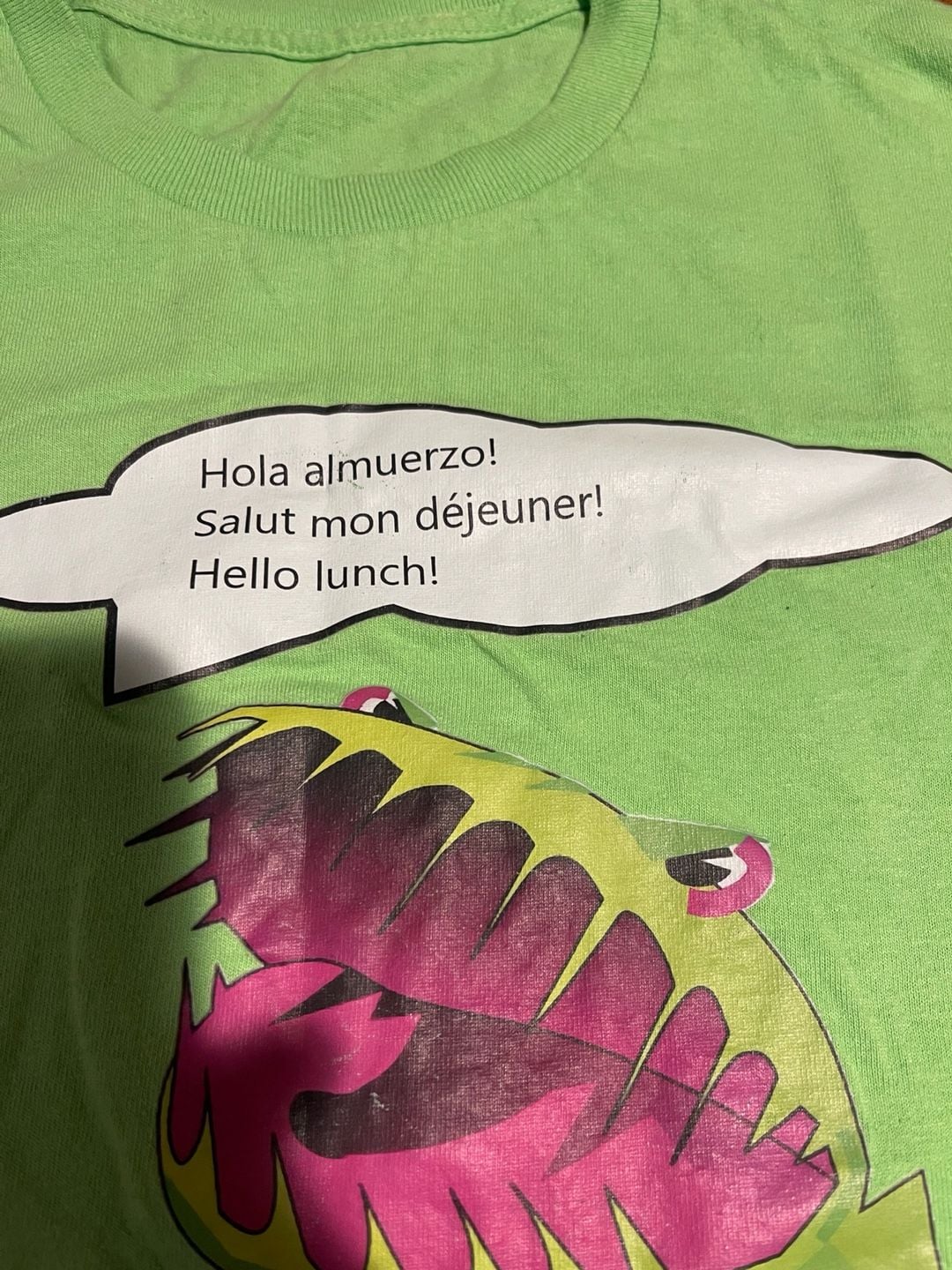 Venus Flytrap Carnivorous Plant Graphic T-Shirt Green 8