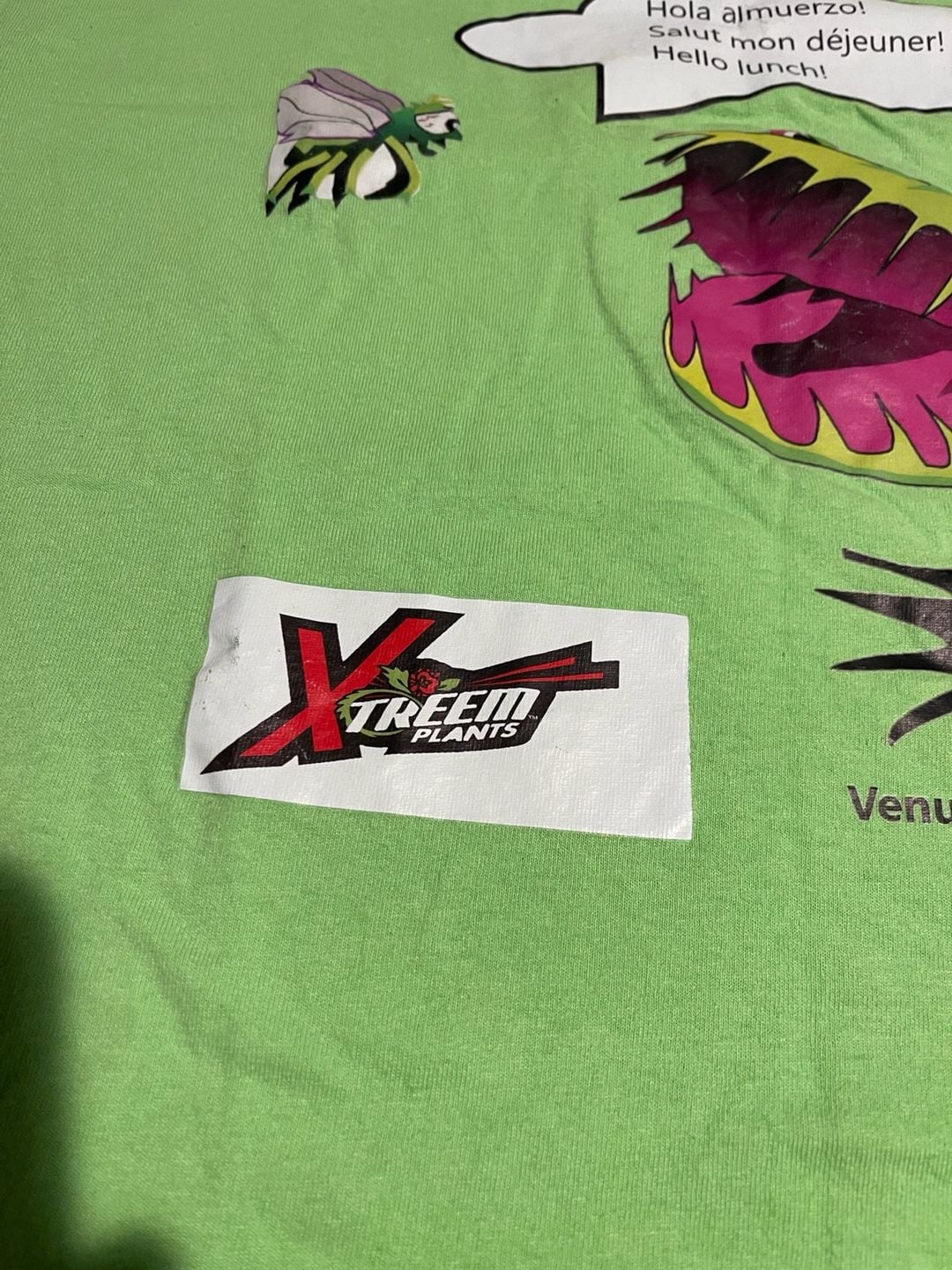 Venus Flytrap Carnivorous Plant Graphic T-Shirt Green 10