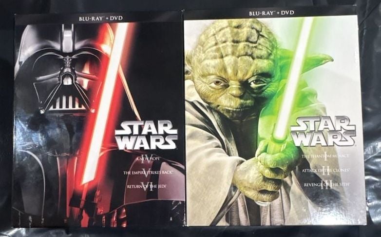 Star Wars Collection Episodes 1-6 Blu-ray and DVD 12-Disc Set 1