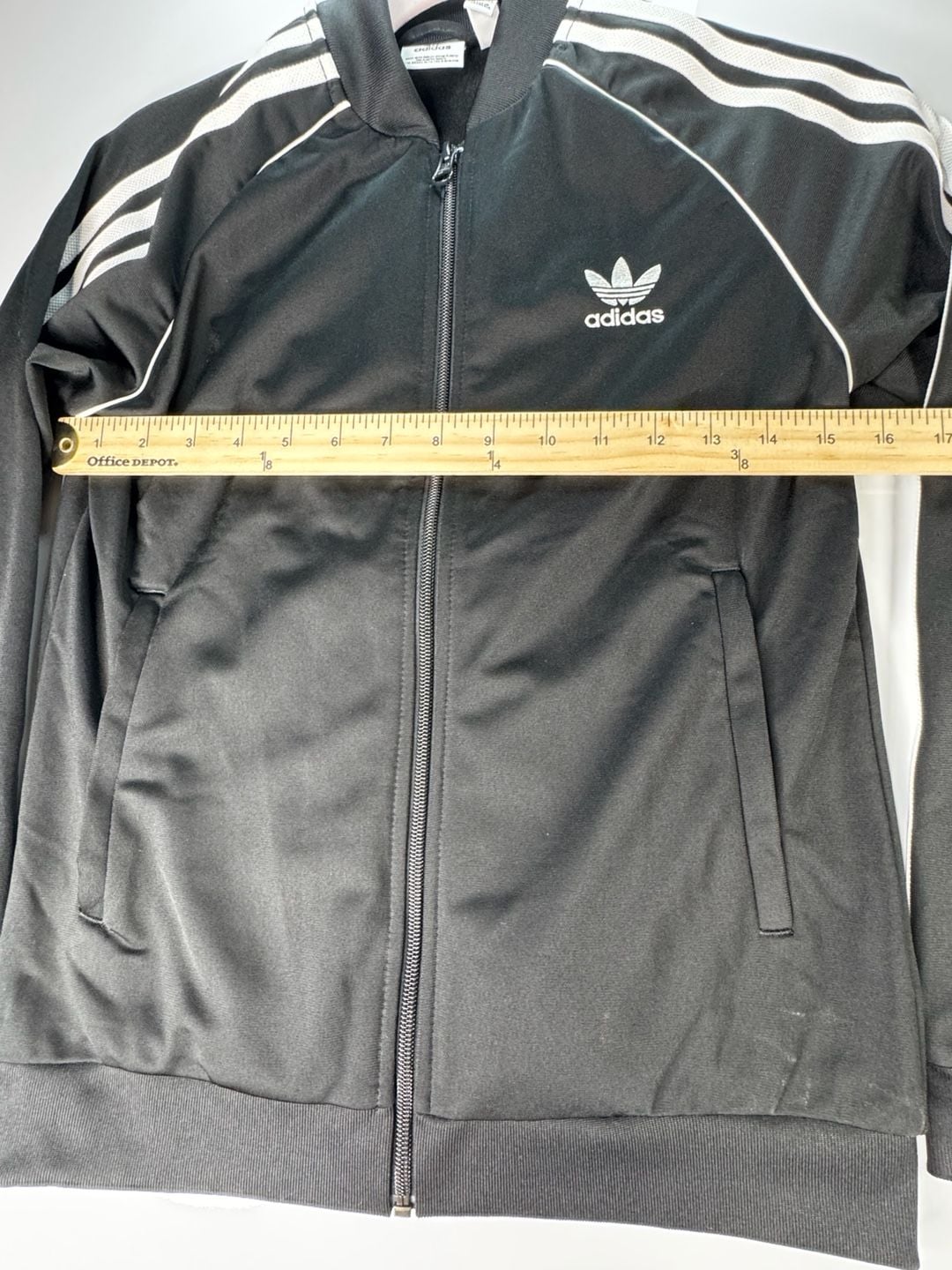 Adidas SST Track Jacket Size M Black White Originals 5