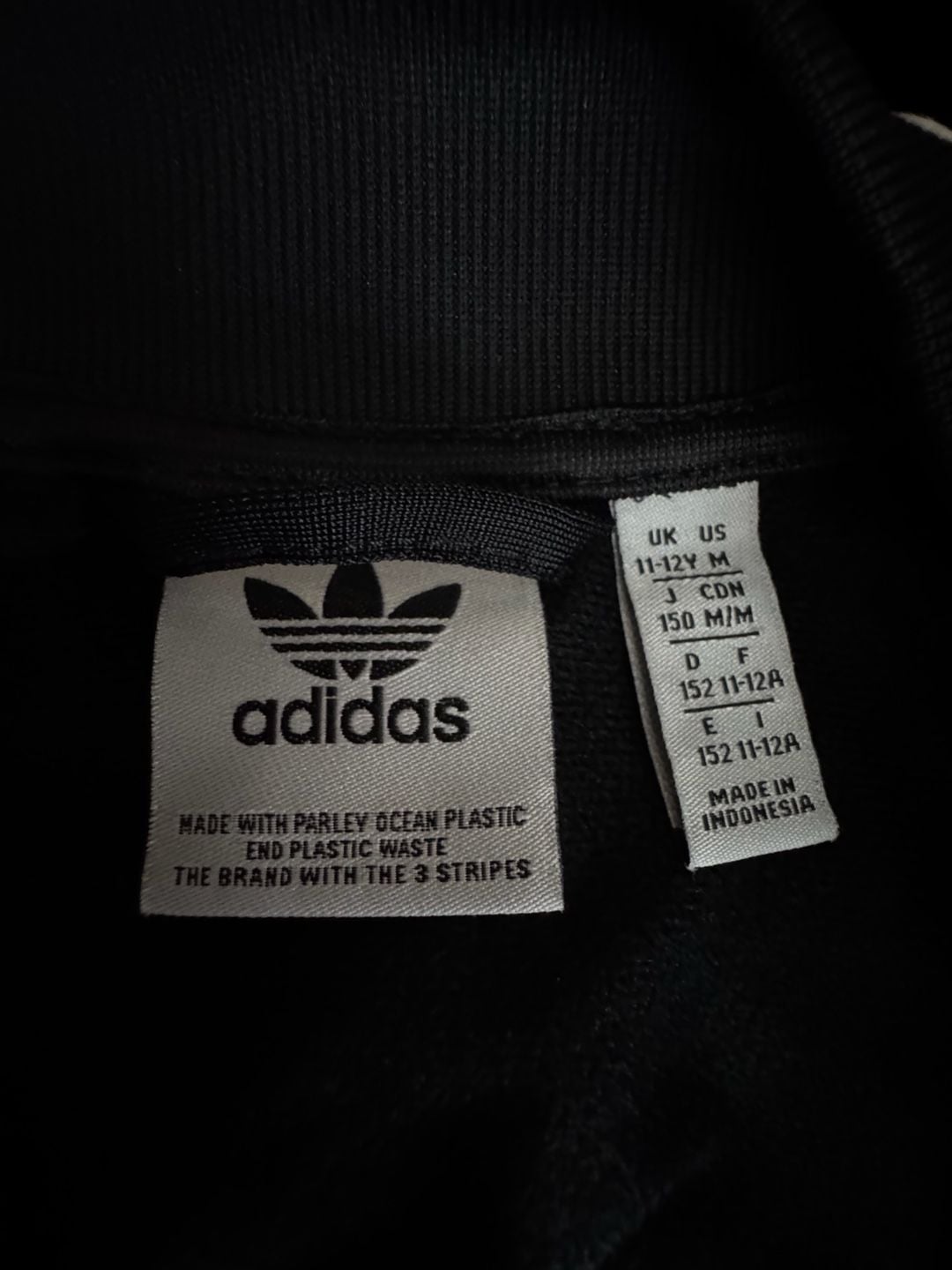 Adidas SST Track Jacket Size M Black White Originals 7