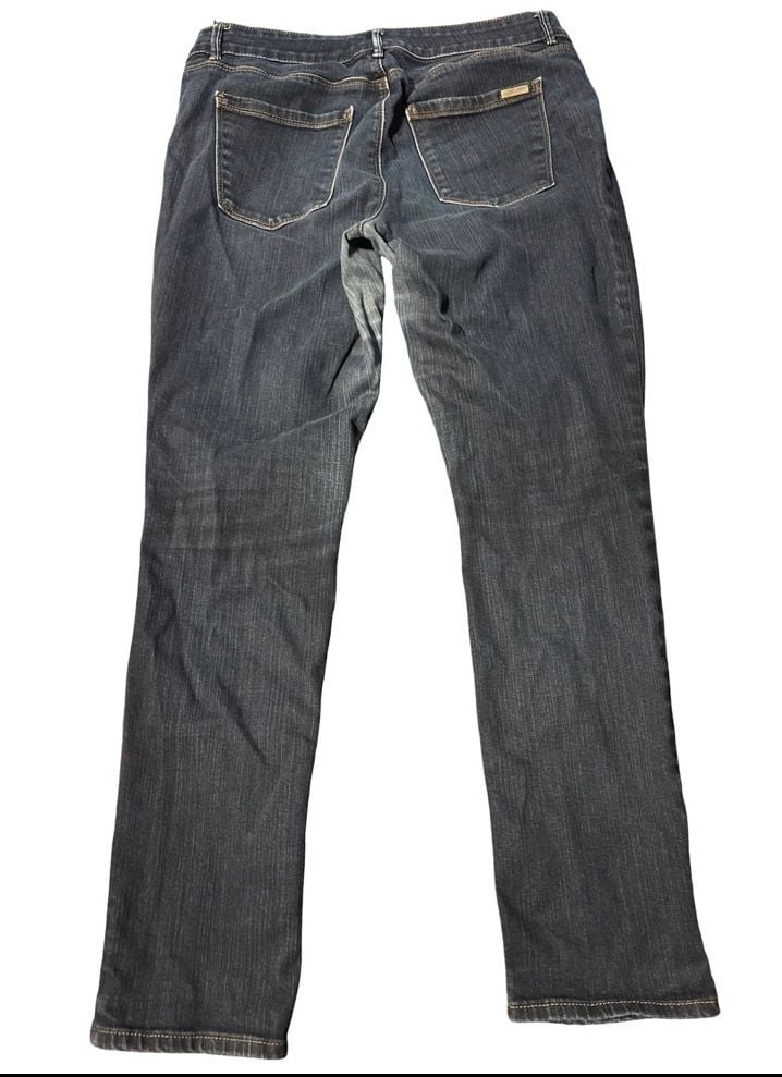 Tommy Hilfiger Women’s Slim Jeans Size 6S Dark Wash Stretch Straight Leg Denim 8