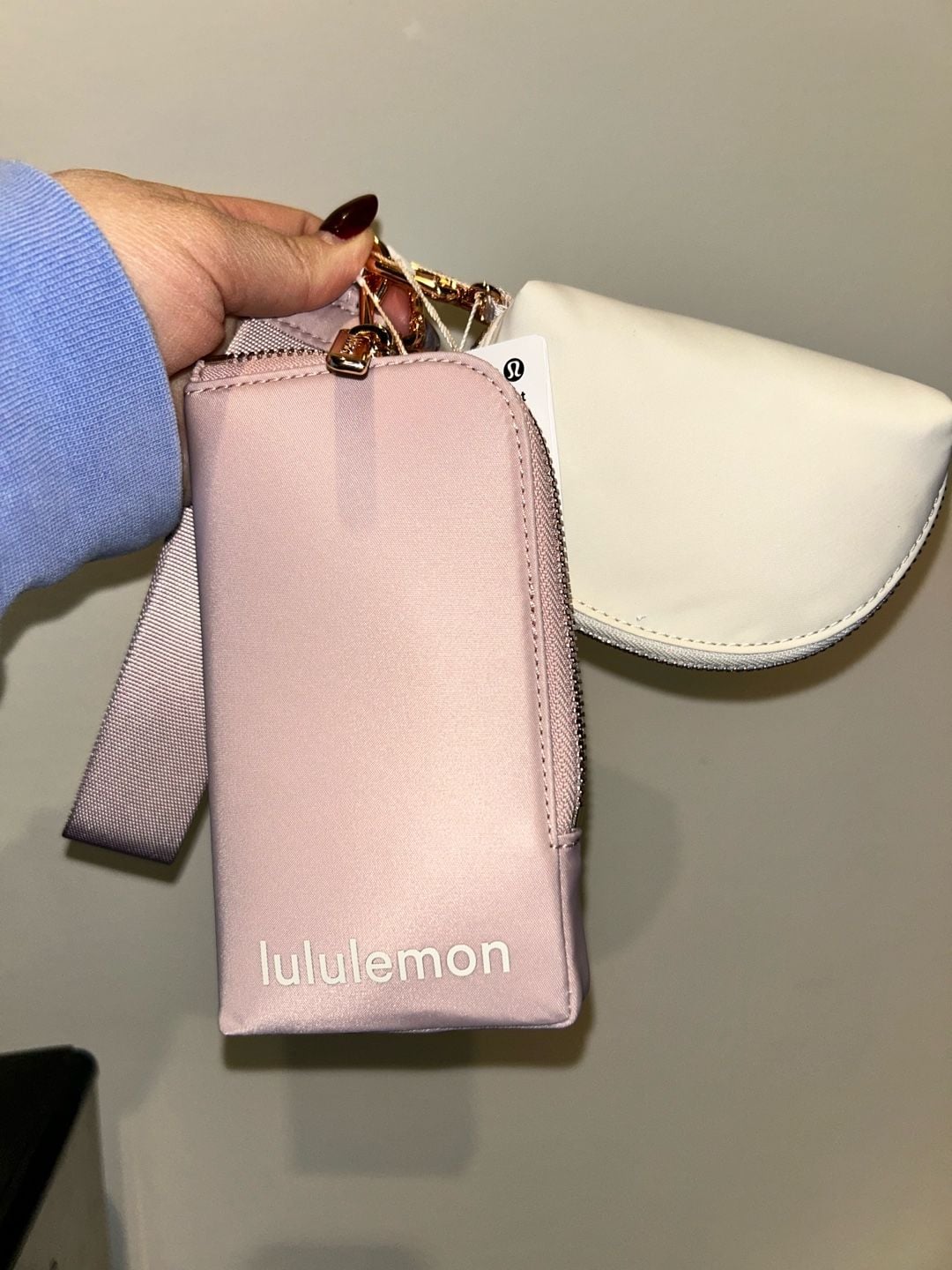 Lululemon Dual Pouch Wristlet Tea 5