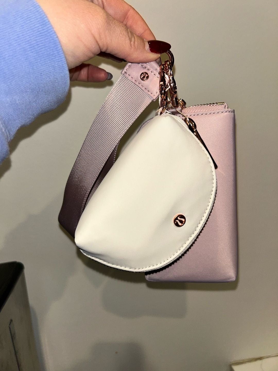 Lululemon Dual Pouch Wristlet Tea 6