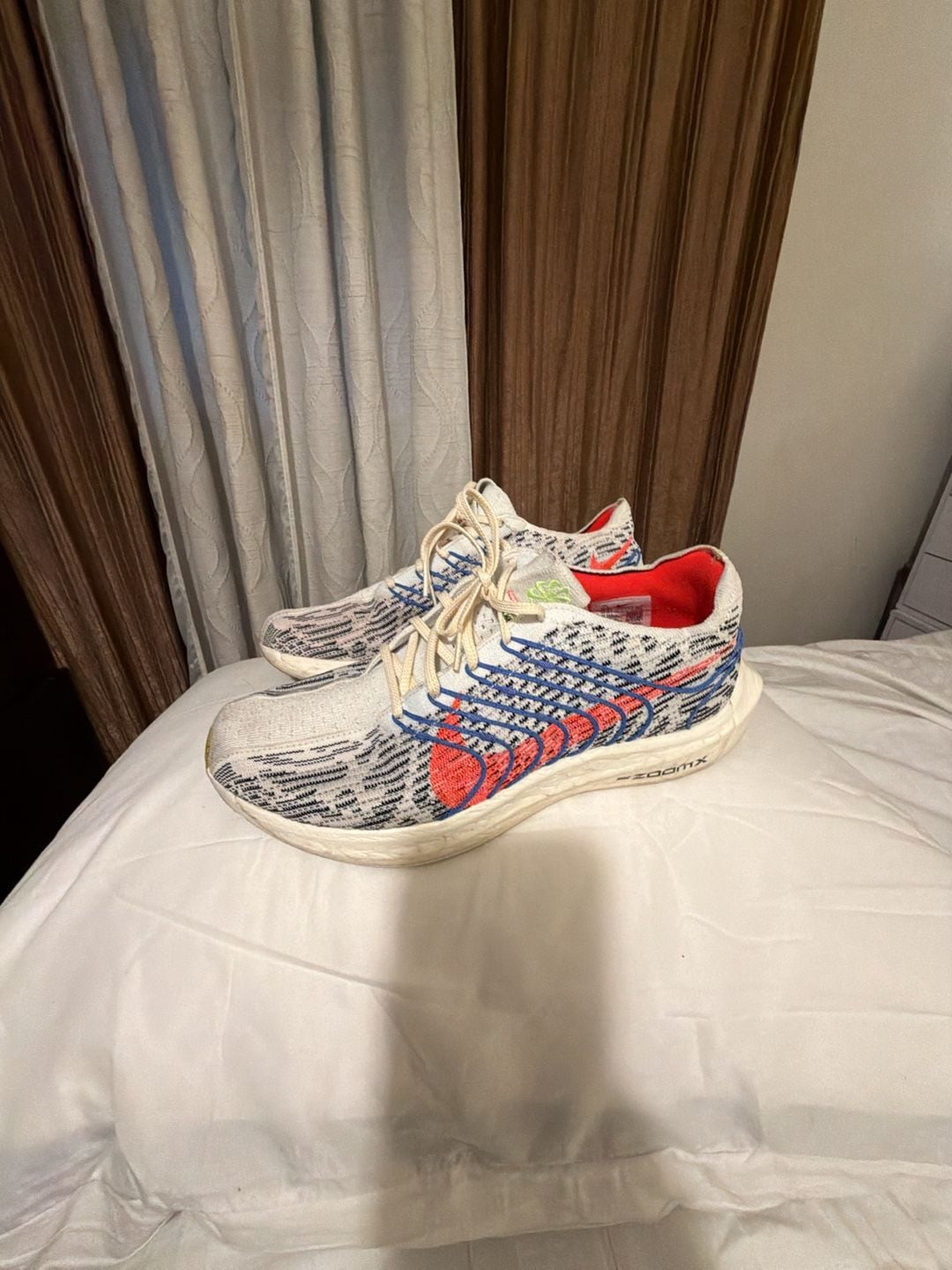 Nike Pegasus Turbo Next Nature Running Shoes White Red 2