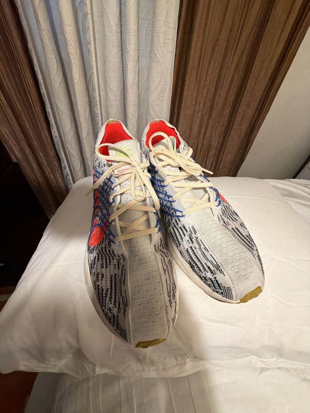 Nike Pegasus Turbo Next Nature Running Shoes White Red 4