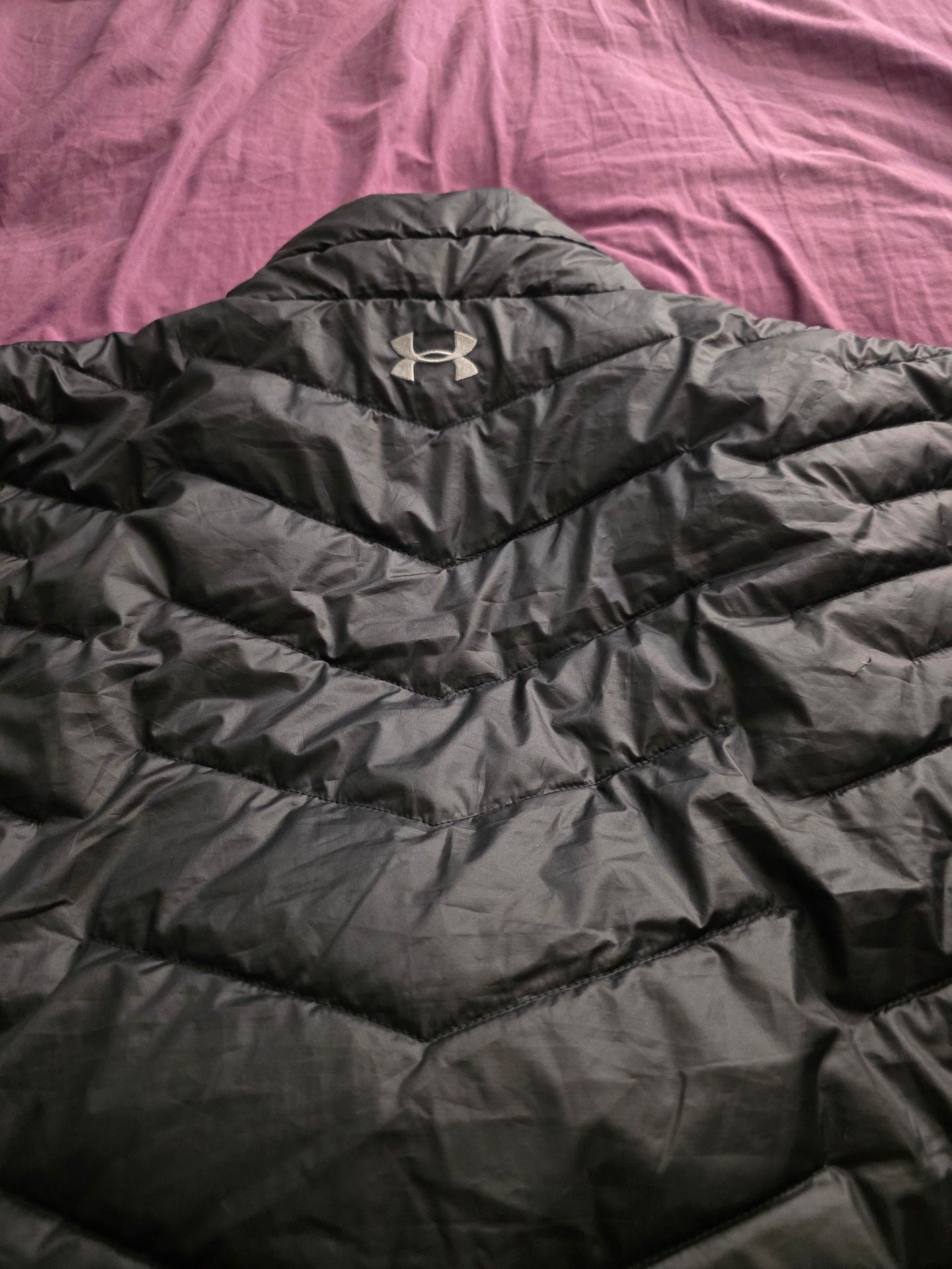 Under Armour ColdGear Reactor Puffer Jacket Black 4