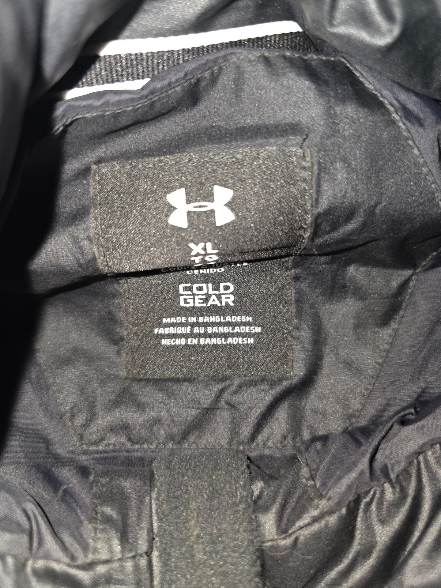 Under Armour ColdGear Reactor Puffer Jacket Black 6
