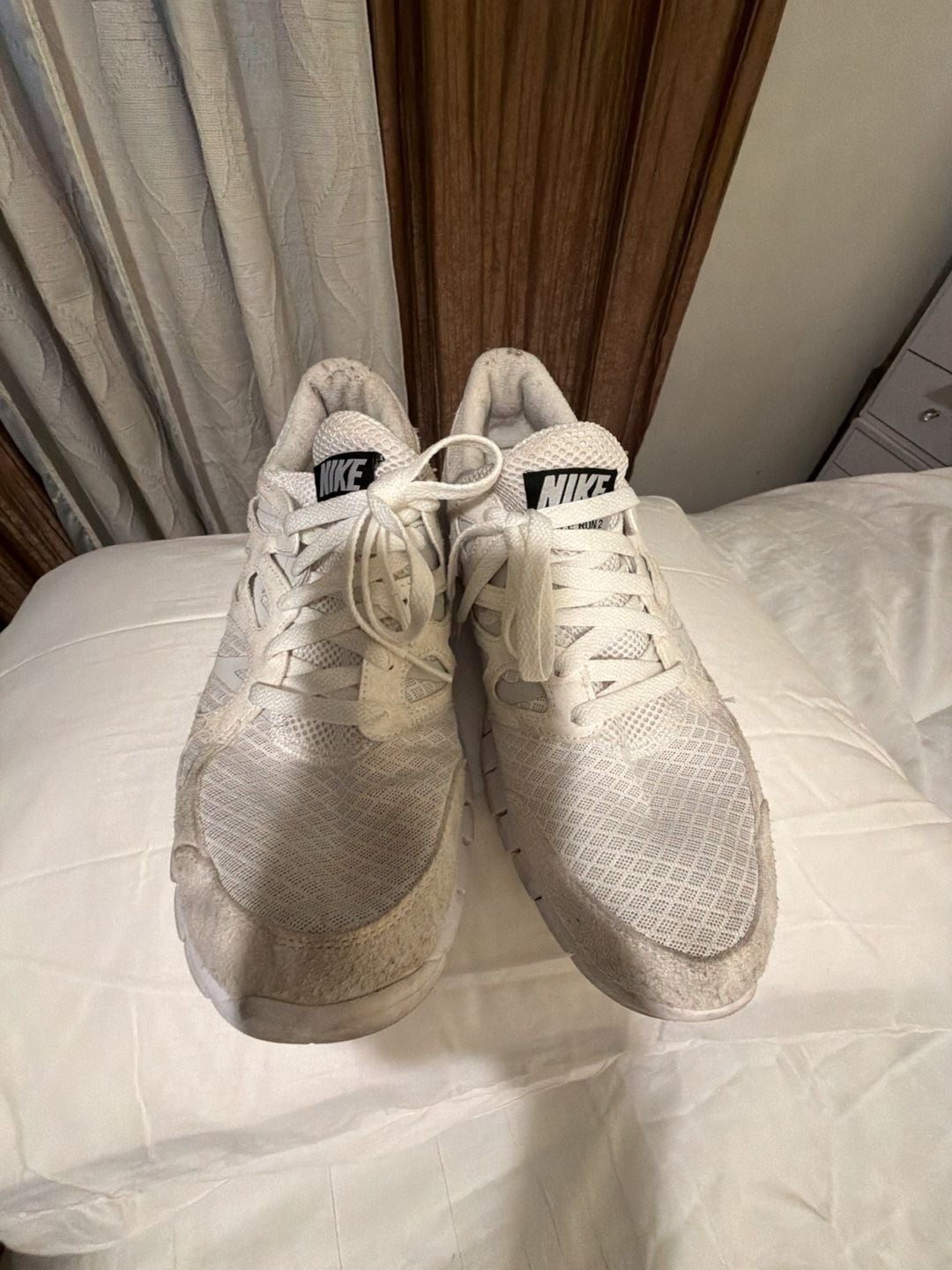 Nike Free Run 2 White Black Running Shoes 3