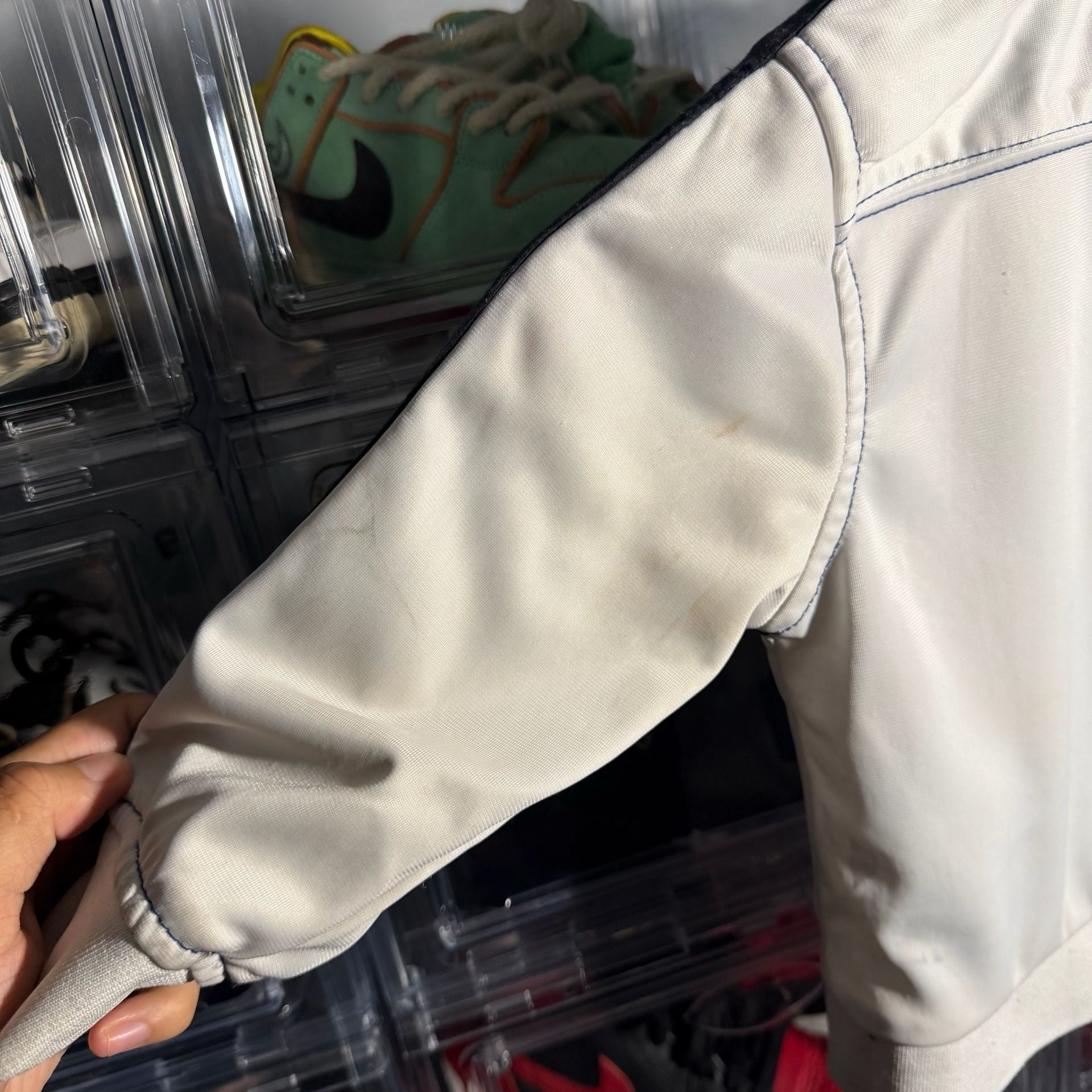 Coogi Full Zip Track Jacket Size 3T White 4