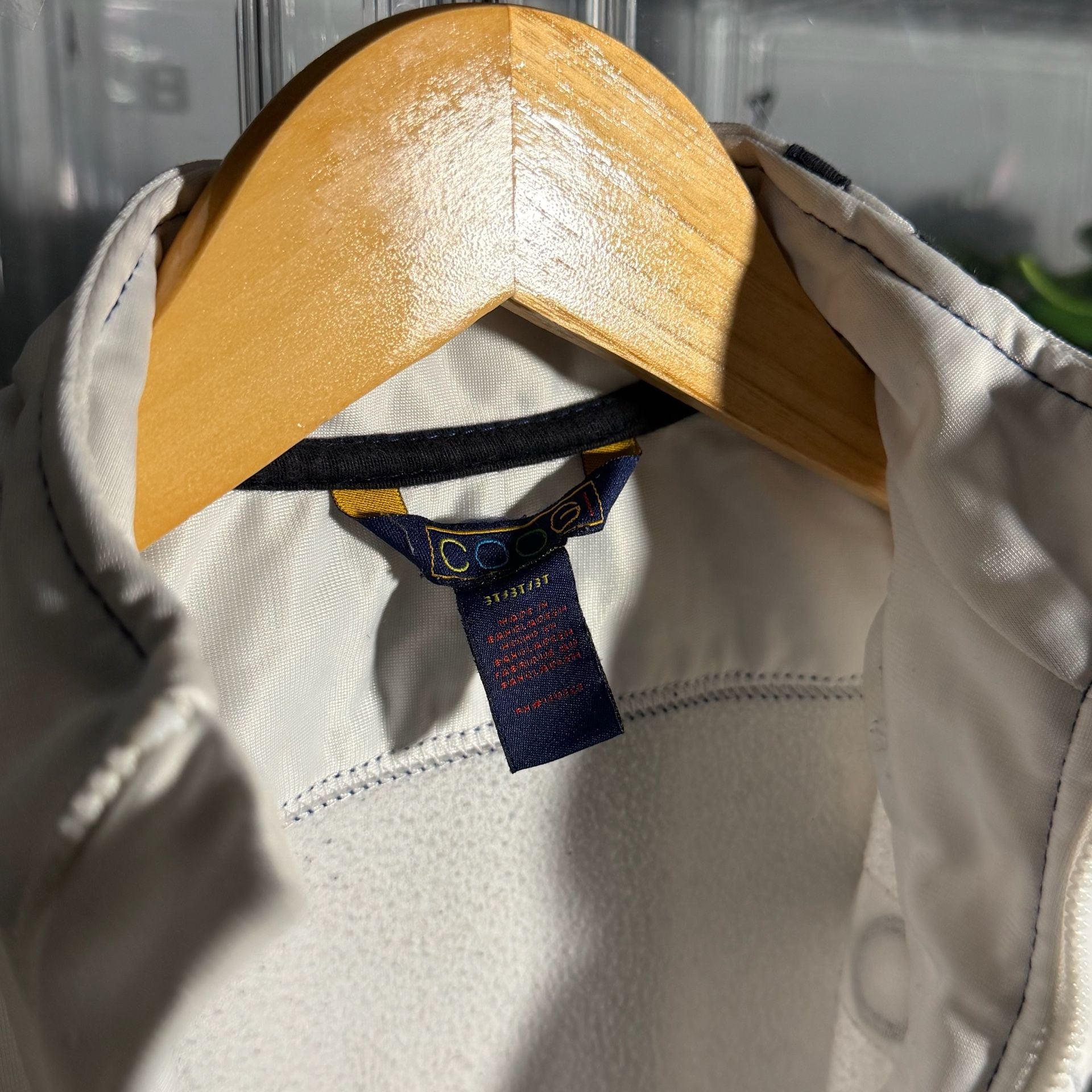 Coogi Full Zip Track Jacket Size 3T White 6