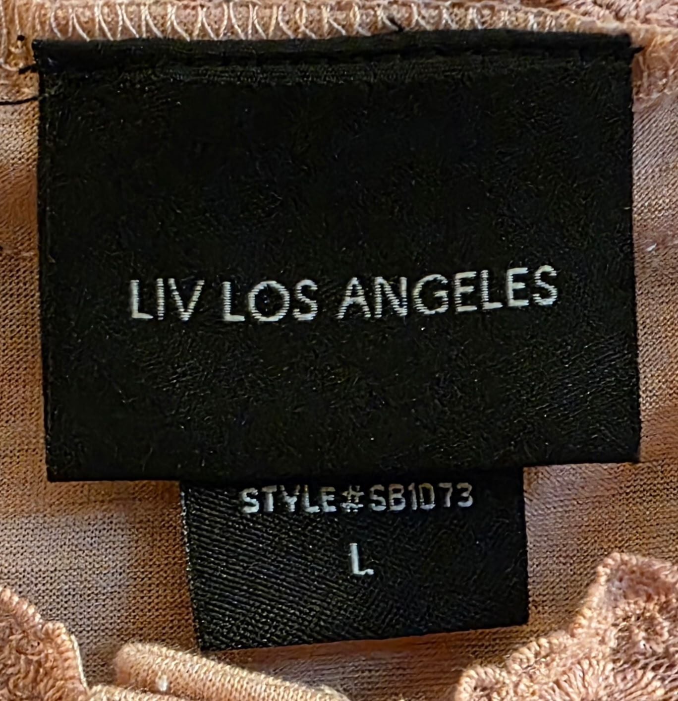 Liv Los Angeles Kimono Size L Mixed Print Animal Floral Cover Up Top 3