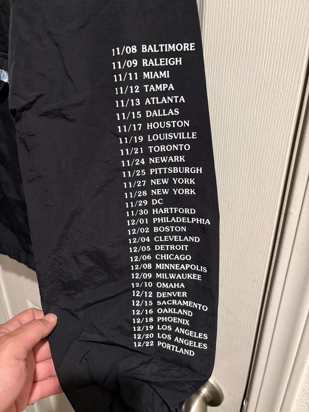 Travis Scott Astroworld No Bystanders Tour Anorak Windbreaker Jacket 12