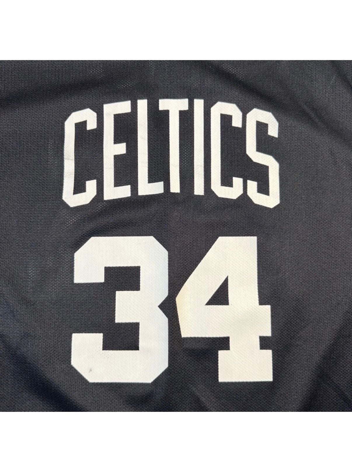 Vintage Reebok Boston Celtics Paul Pierce #34 NBA Jersey Mens 2XL Black 5