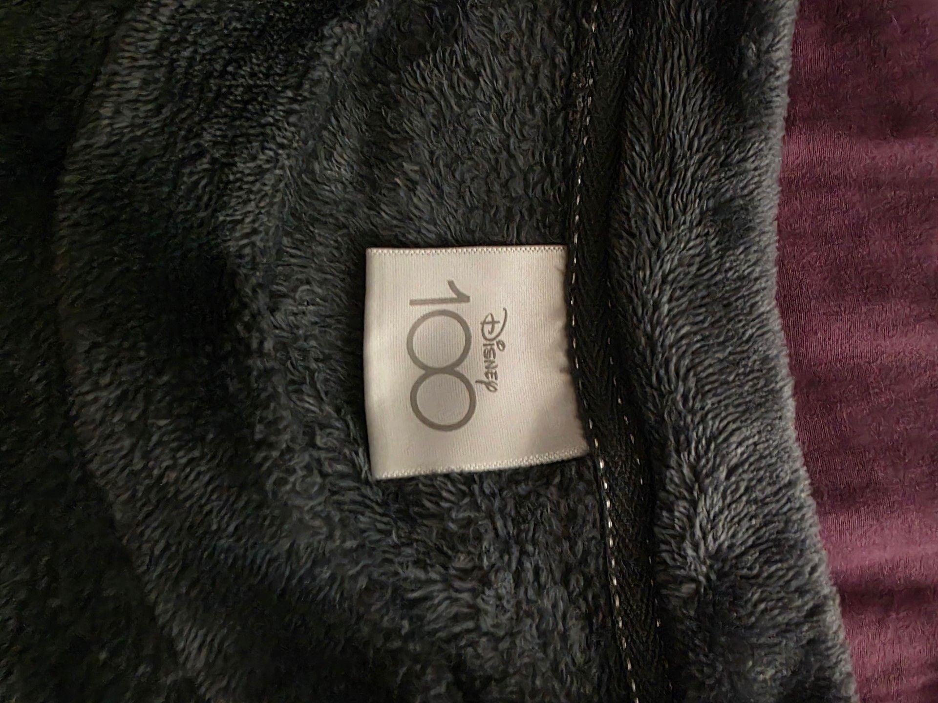 Disney Thumper Sleepwear Top Size L (12-14) Gray Fleece 3