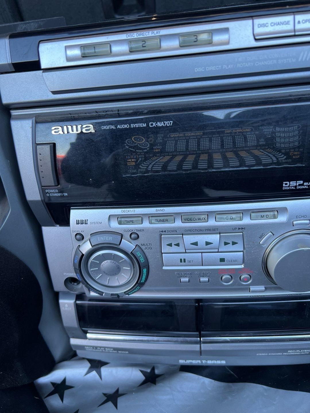 Aiwa Digital Audio System CX-NA707 Stereo System with Speakers 2