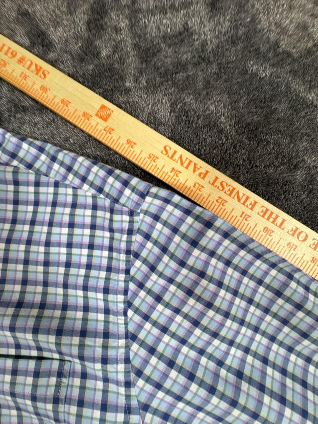 Vineyard Vines Classic Fit Murray Shirt Size M Blue Plaid Long Sleeve Cotton 9